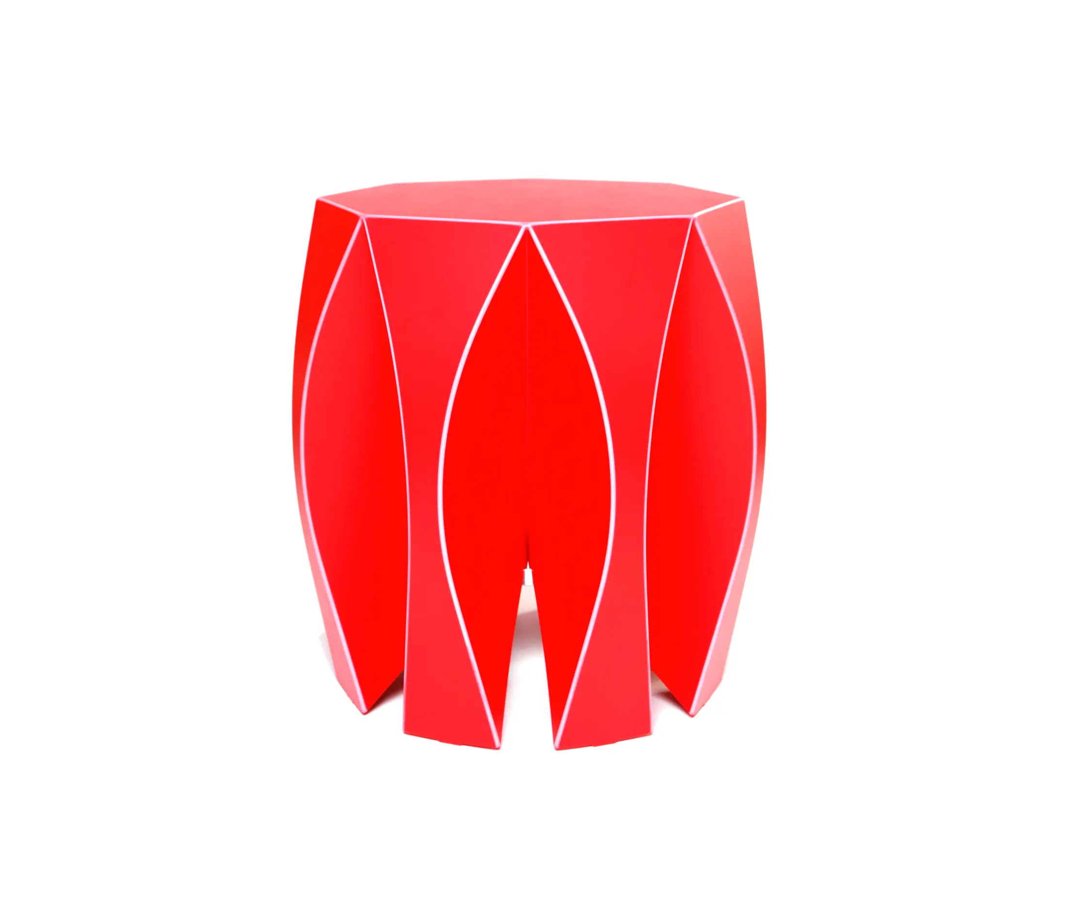VIAL - NOOK stool red