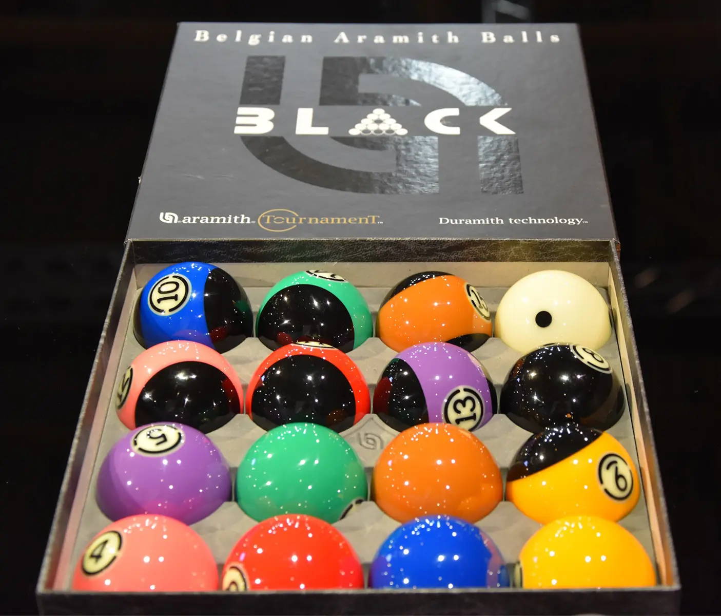 Fusiontables - Aramith Black billiard accessory kit