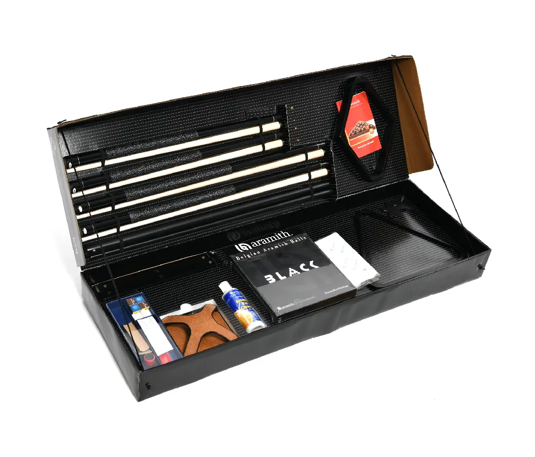Fusiontables - Aramith Black billiard accessory kit