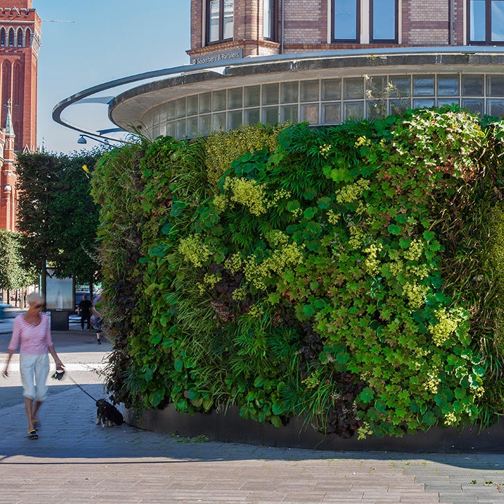Display product Outdoor Vertical Garden | Phumphuset Helsingborg from manufacturer Greenworks