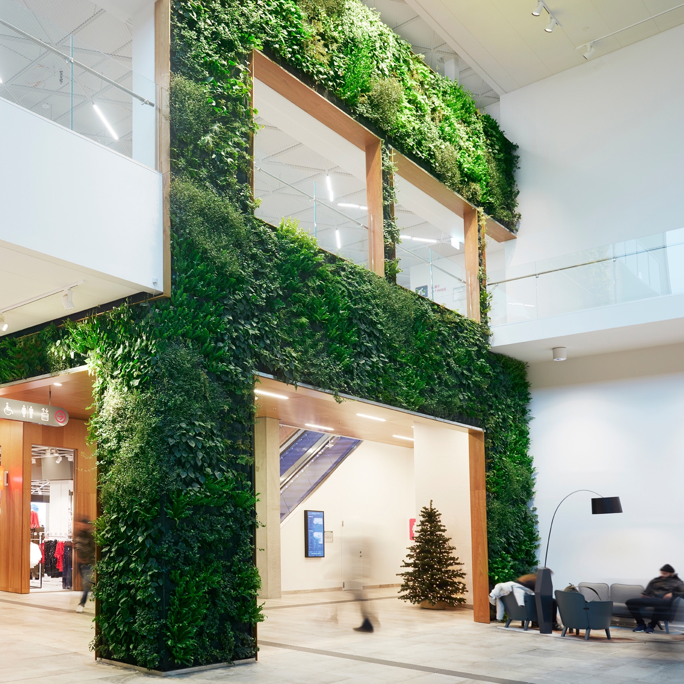 Display product Indoor Vertical Garden | Mölndal galleria from manufacturer Greenworks