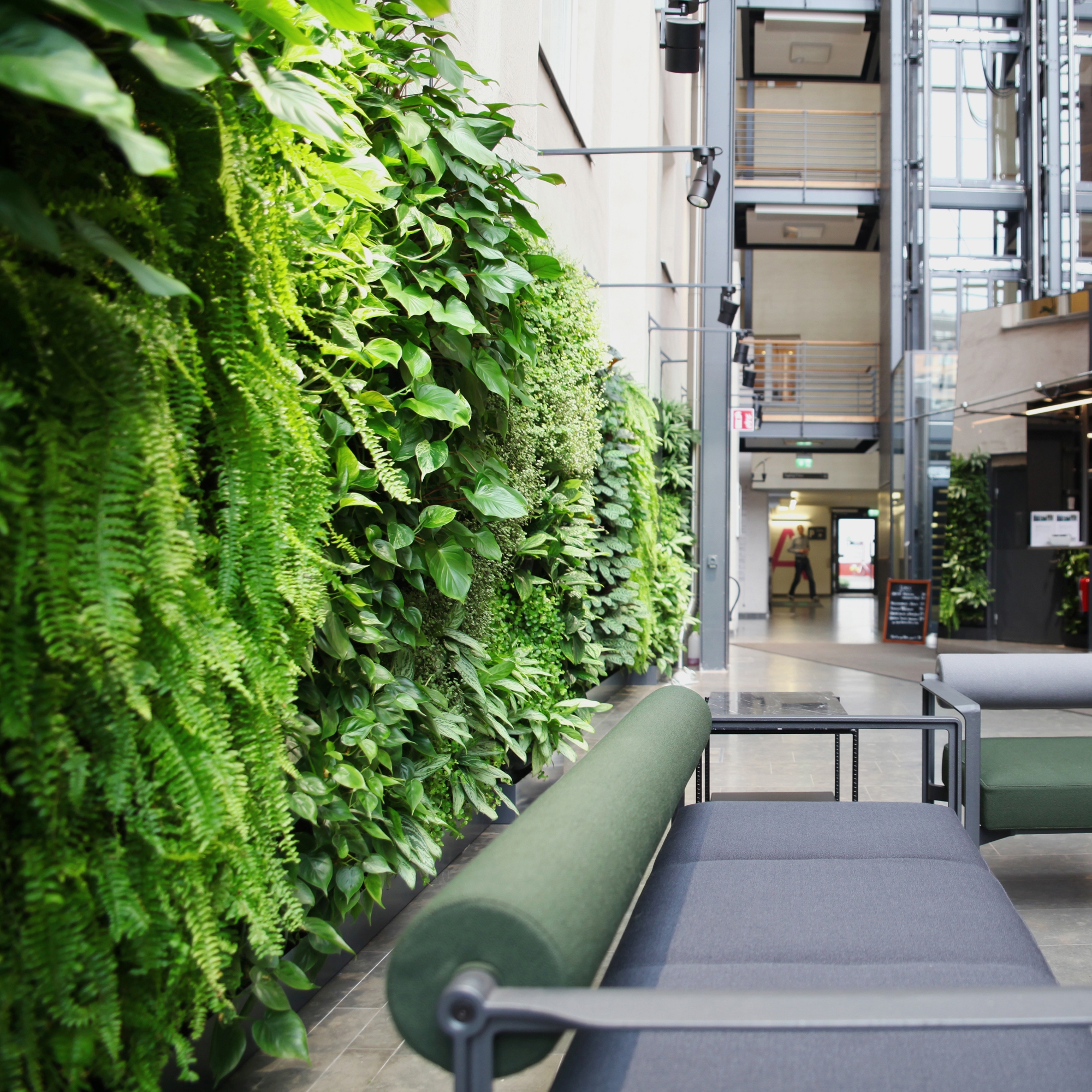 Display product Indoor Vertical Garden | Ringvägen 100 from manufacturer Greenworks