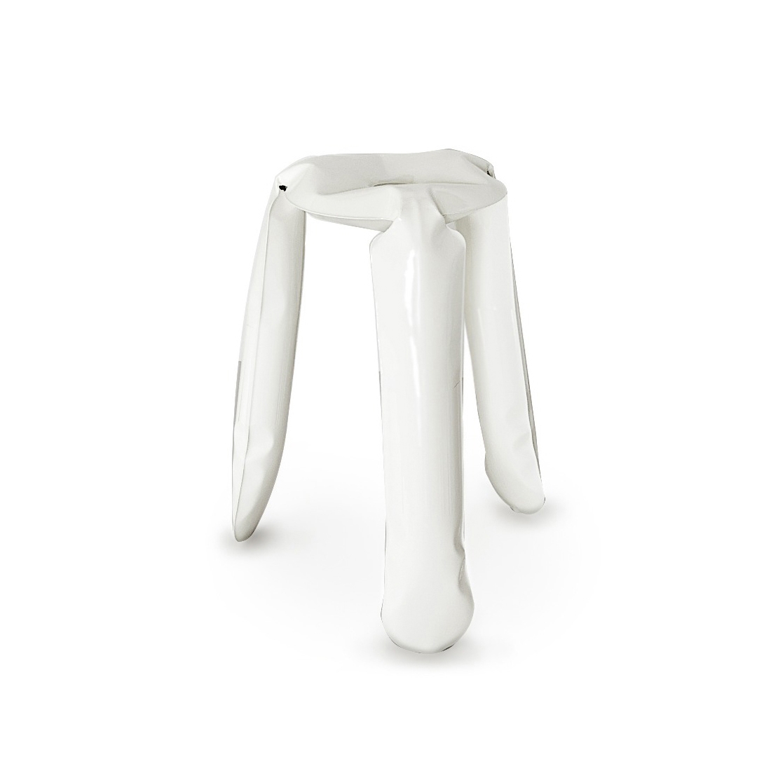 Plopp Stool Kitchen White