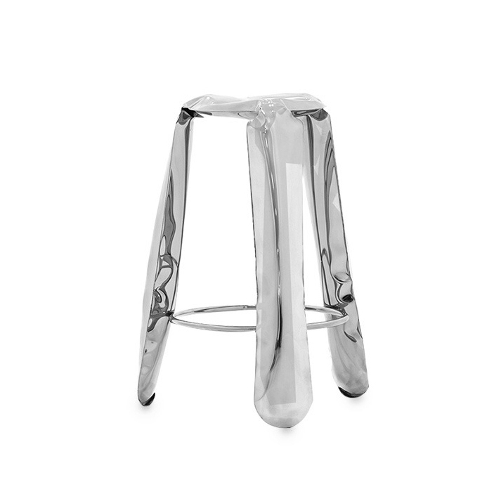 Plopp Stool Bar Inox