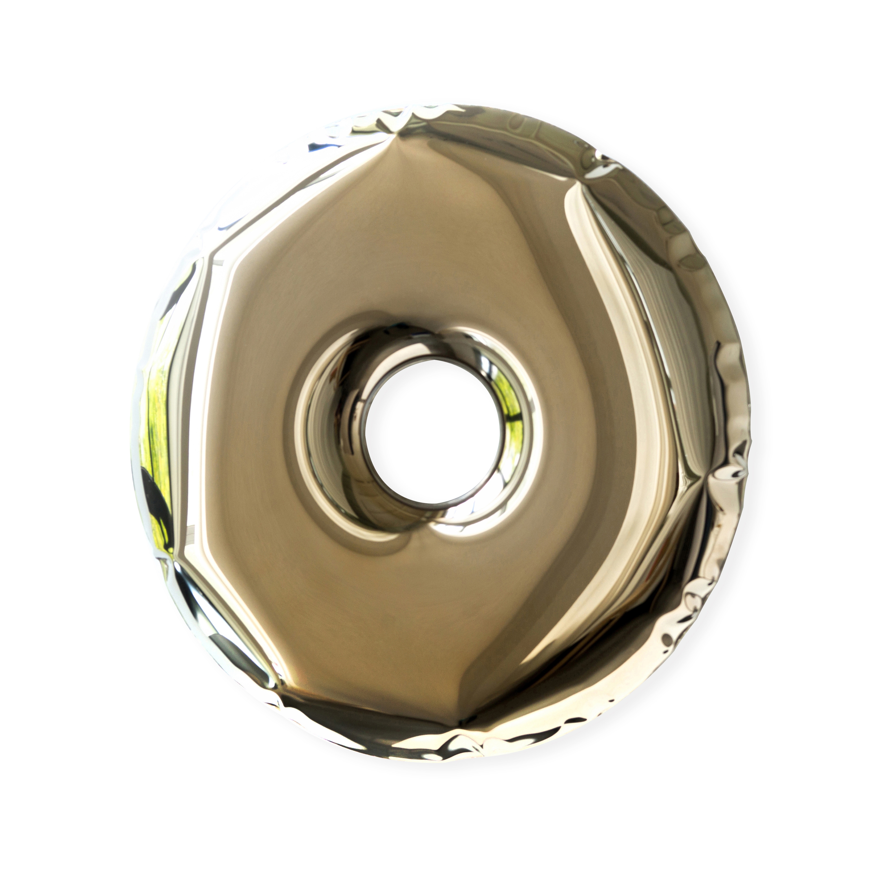 Rondo Mirror Heat Flamed Gold