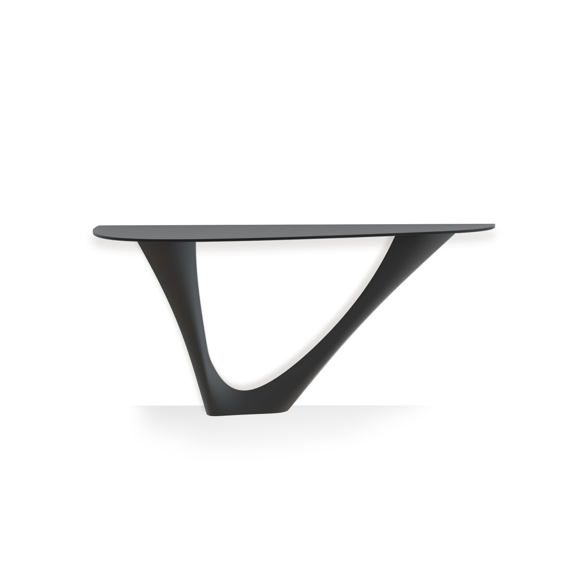 Mostrar el producto G-Console Mono Carbon Steel Graphite Grey del fabricante Zieta