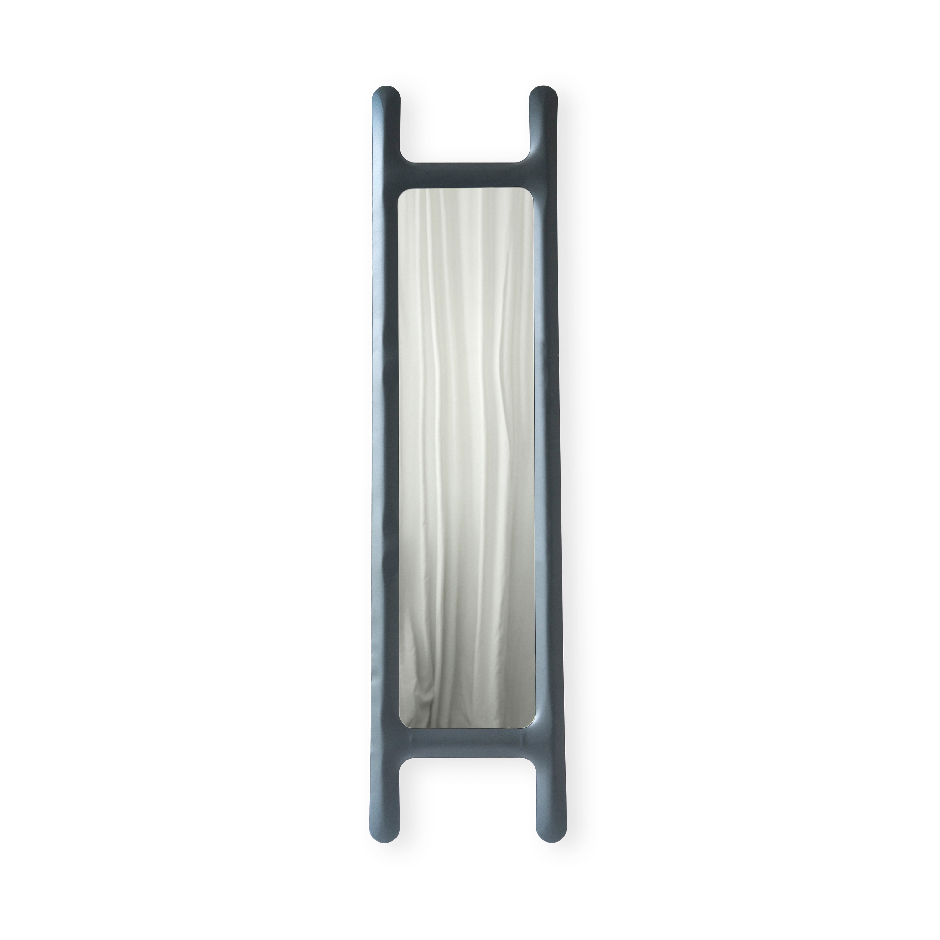 Drab Mirror Graphite Grey