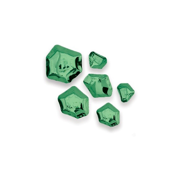 Kamyki Set Of 6 Gradient Emerald