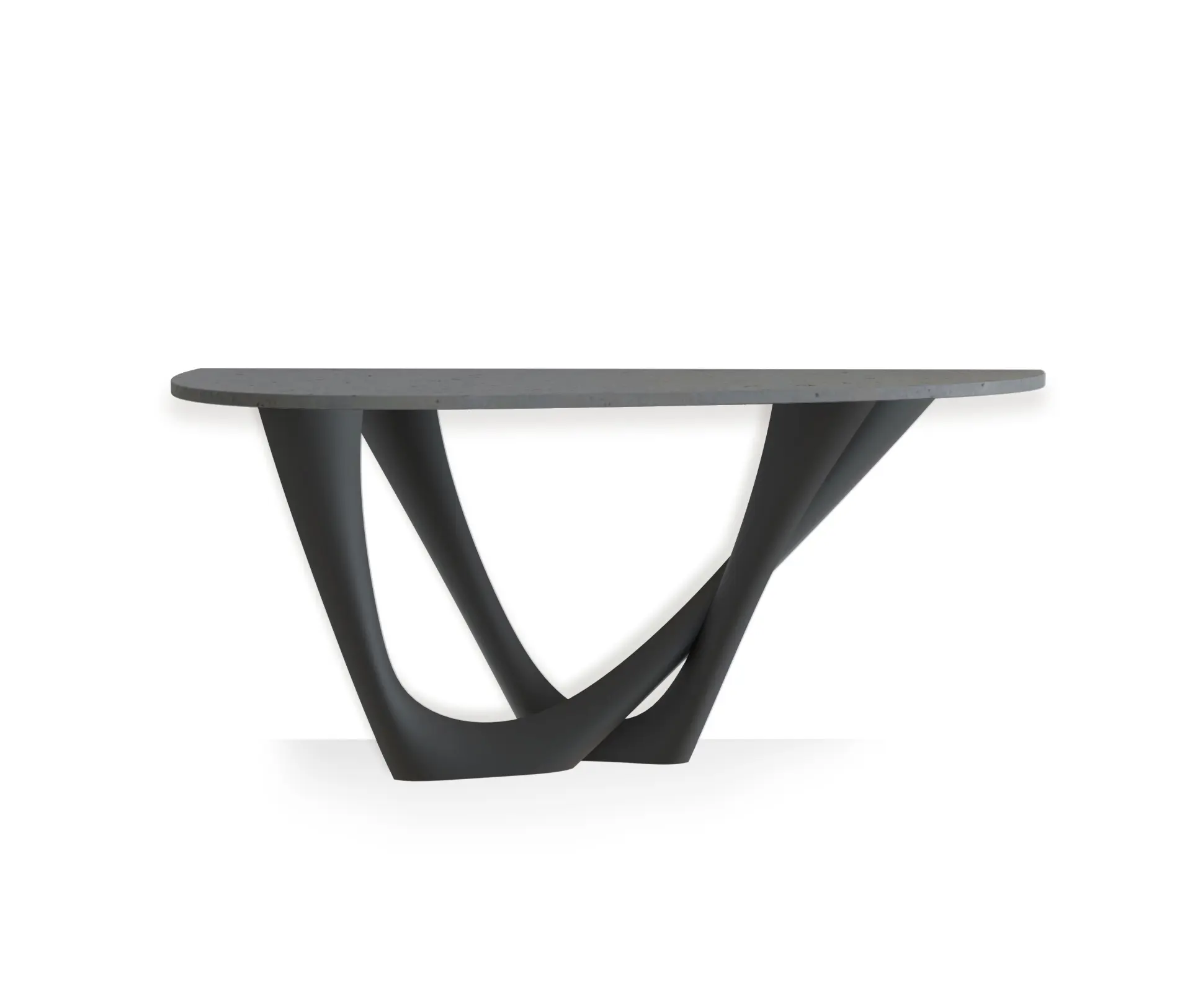 Zieta - G-Console Duo Graphit Basis Mit Einer Betonplatte