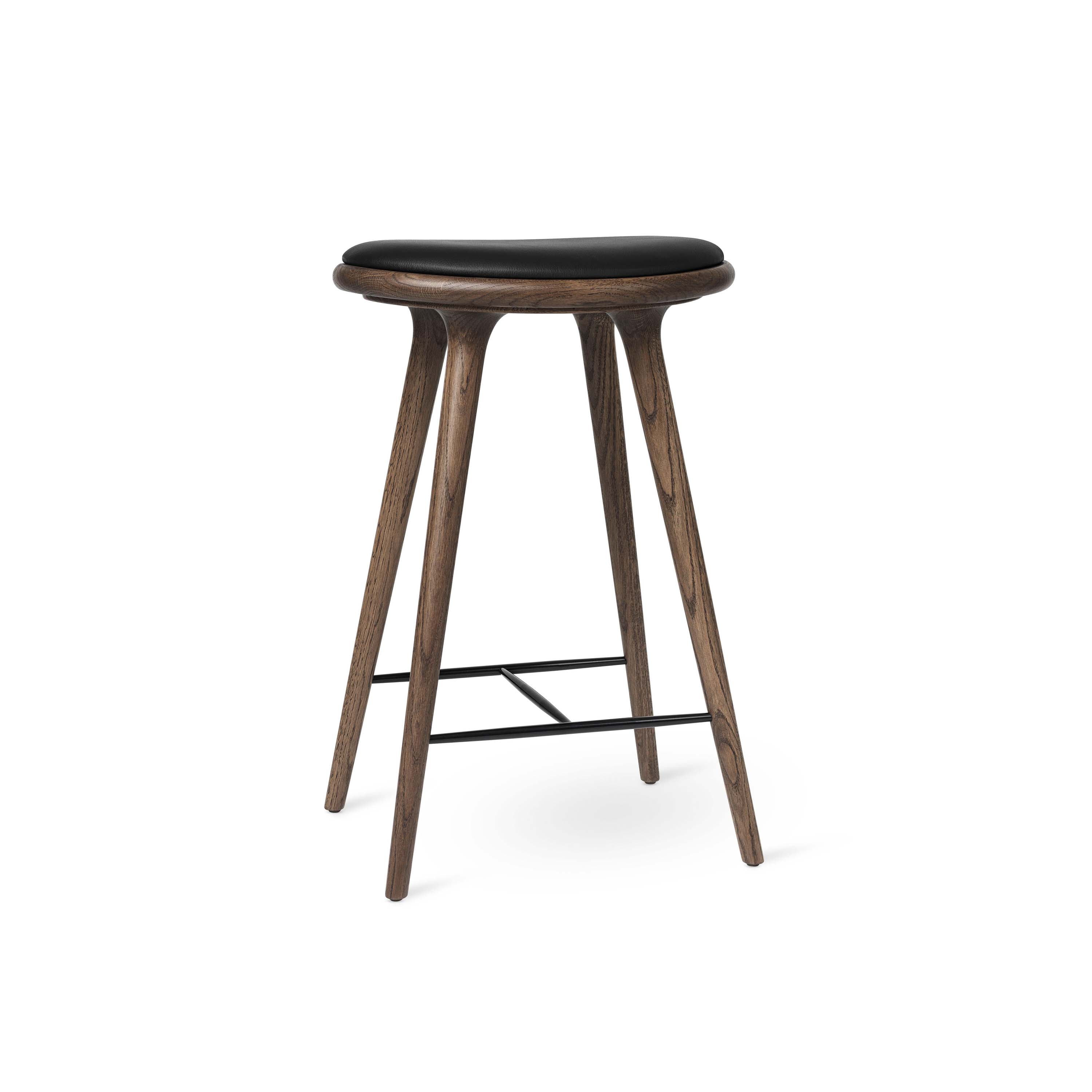 High Stool - Dark Stained Oak - 69 cm