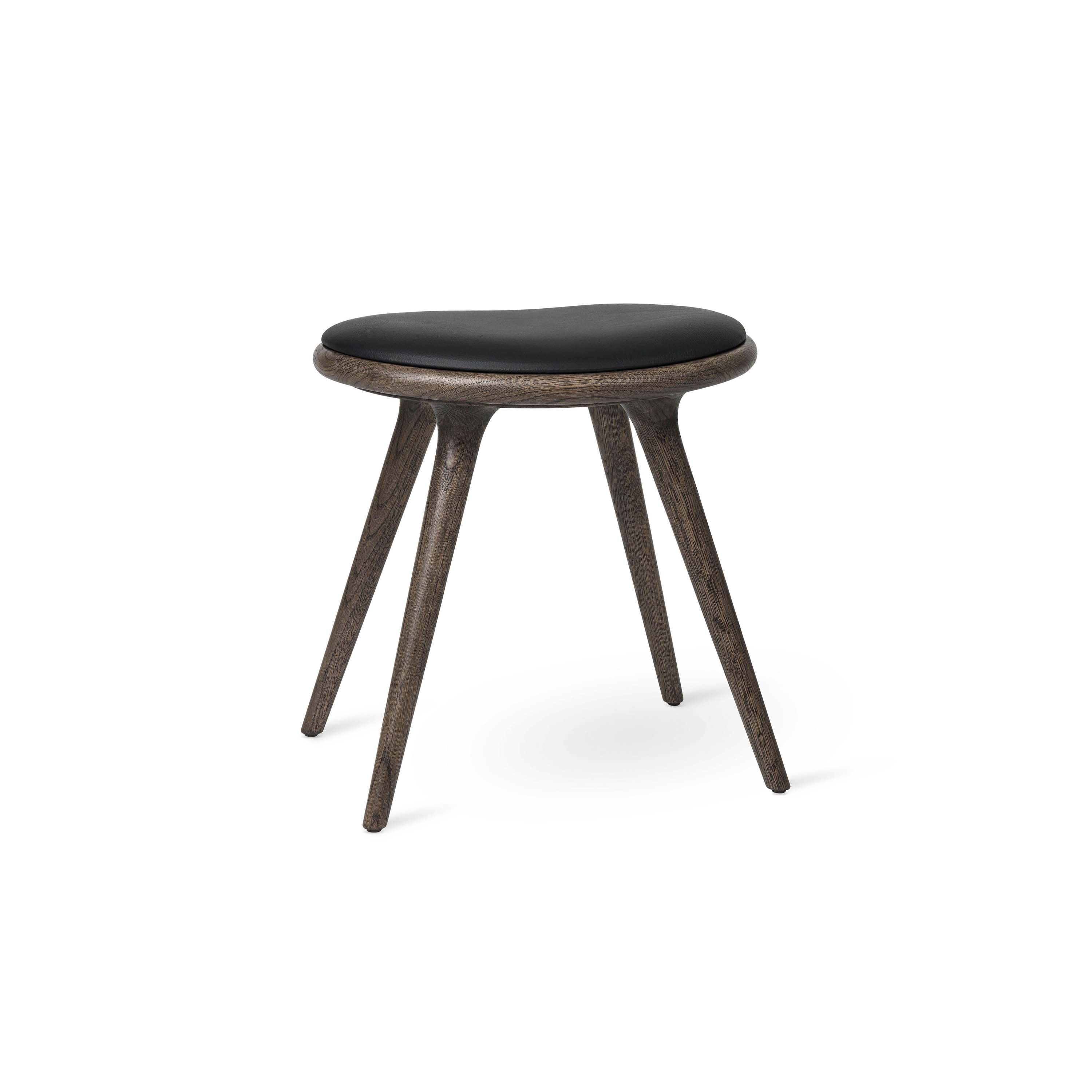 Low Stool - Sirka Grey Stained Oak - 47 cm
