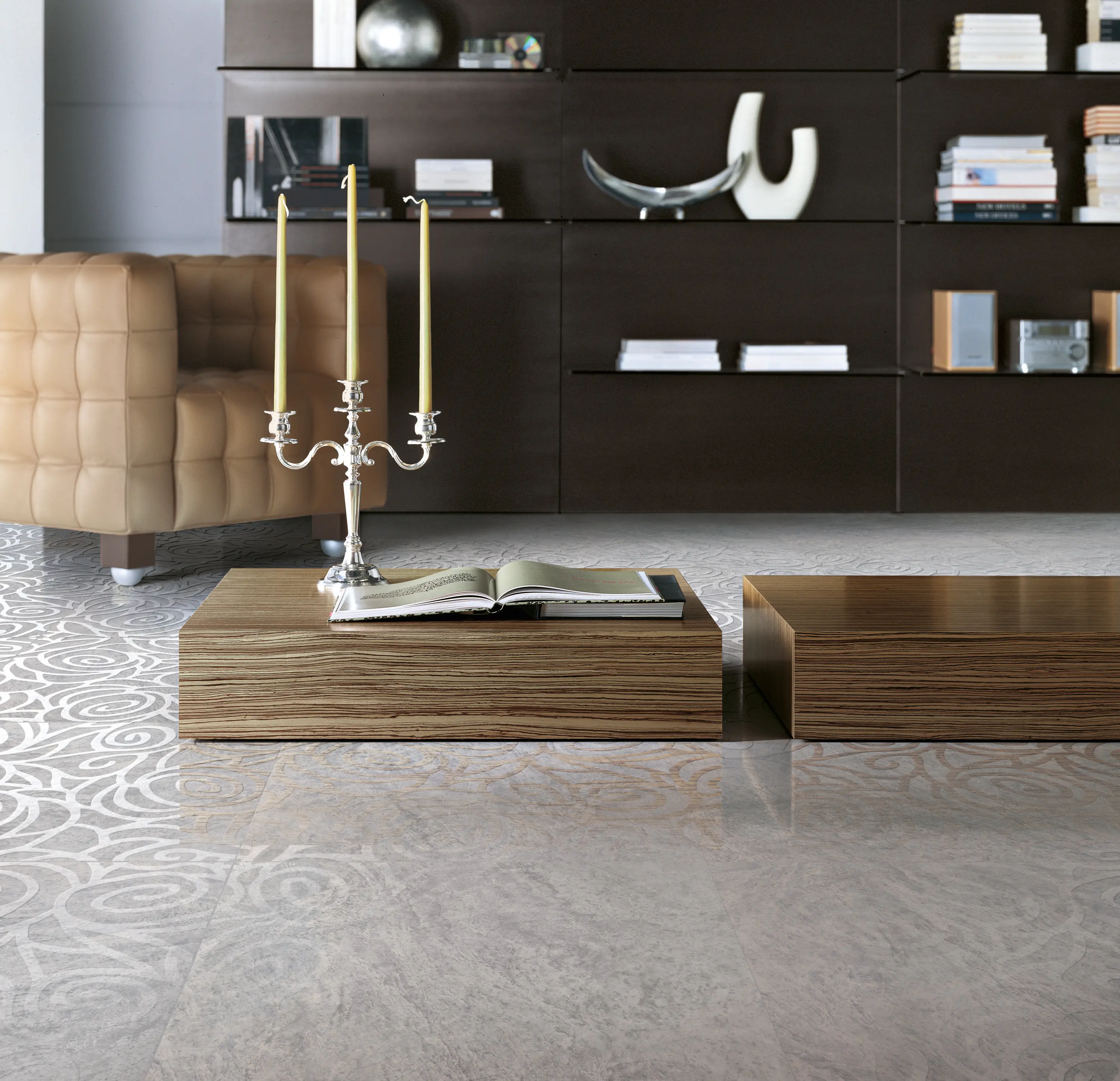 Petracer's Ceramics - Tango Rock nero pietra lavica