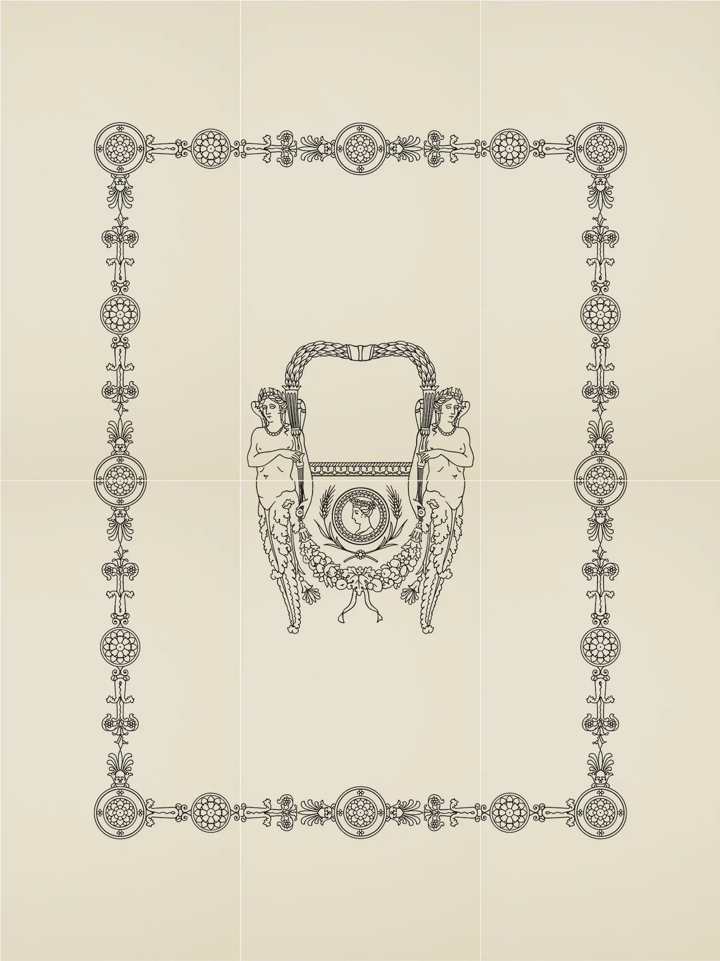 Petracer's Ceramics - Ad Personam blason set without monogram