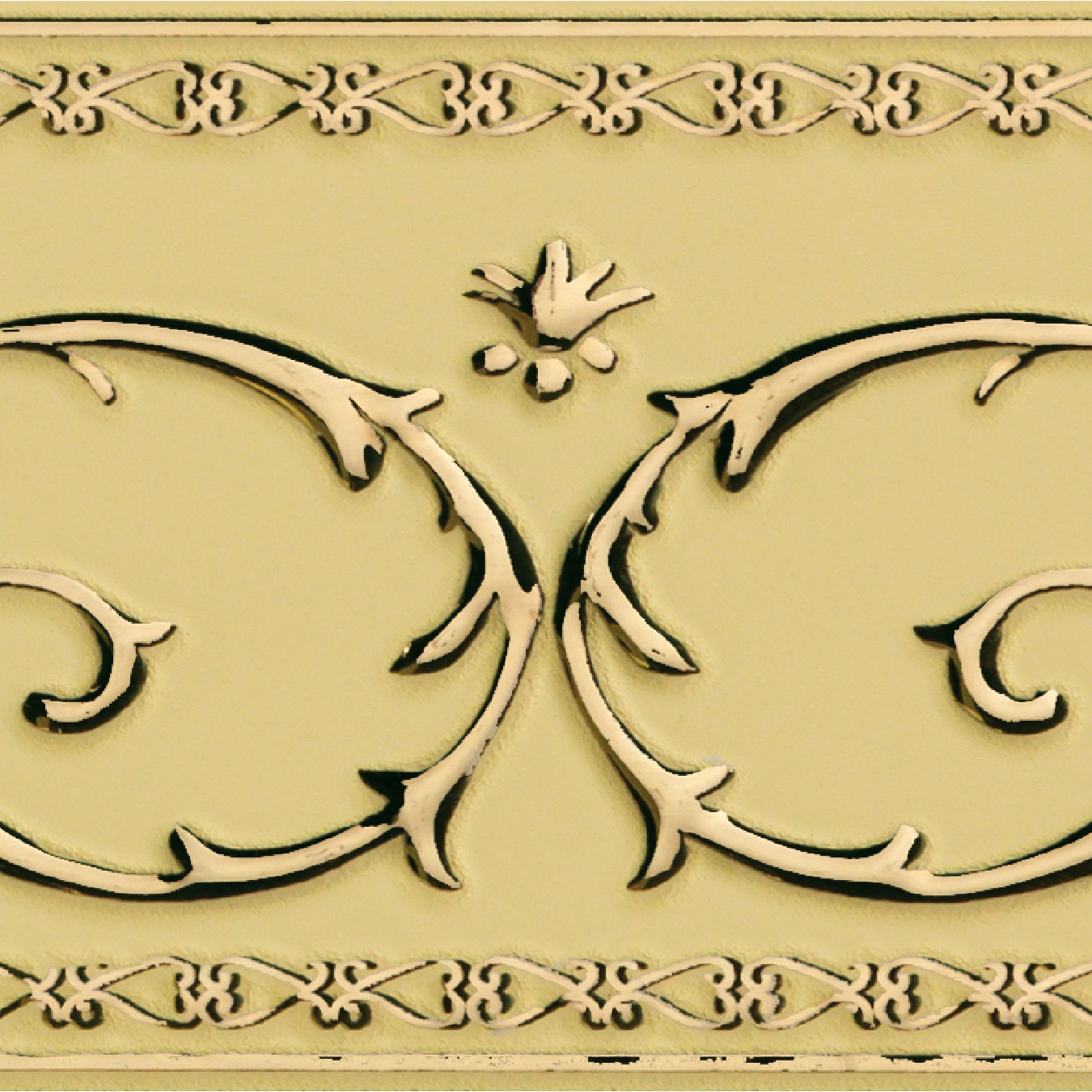 Display product Grand Elegance Gold narciso B oro su crema from manufacturer Petracer's Ceramics