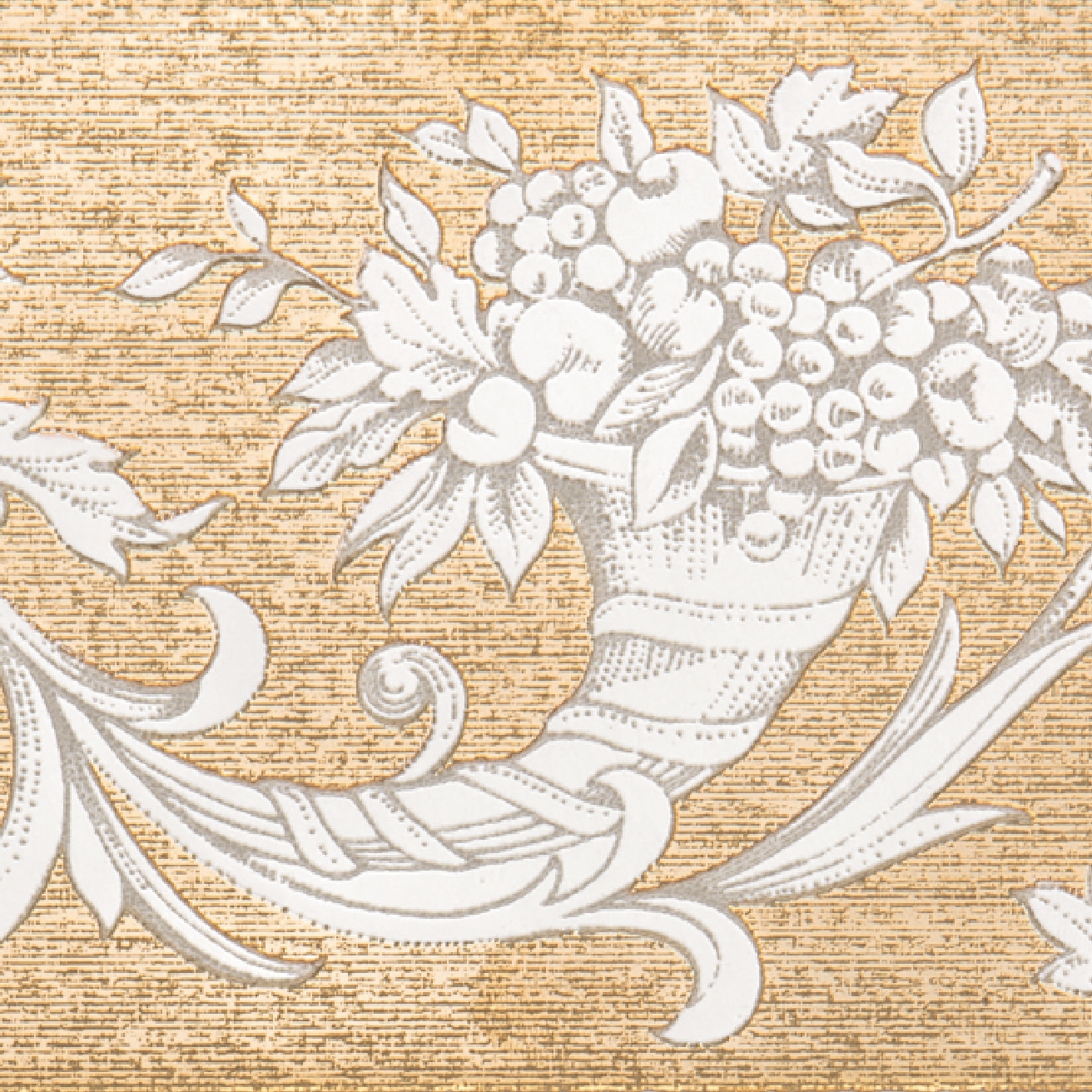 Display product Grand Elegance gemelli con cornucopia su panna C from manufacturer Petracer's Ceramics