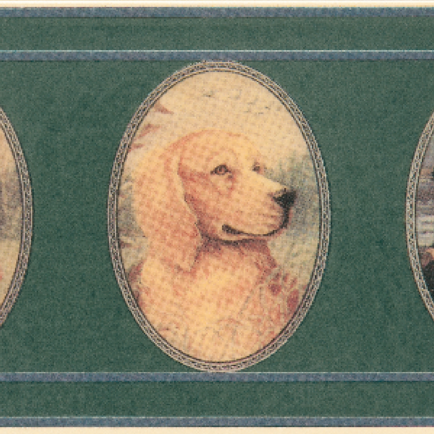 Display product Grand Elegance country life dogs from manufacturer Petracer's Ceramics