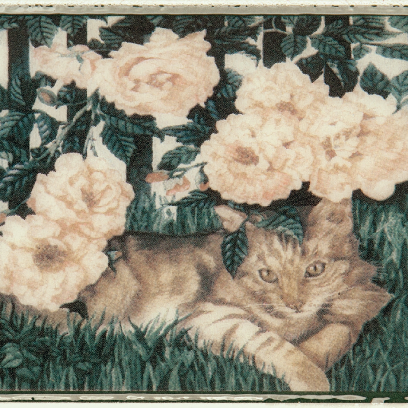 Display product Grand Elegance country life cats su panna B from manufacturer Petracer's Ceramics