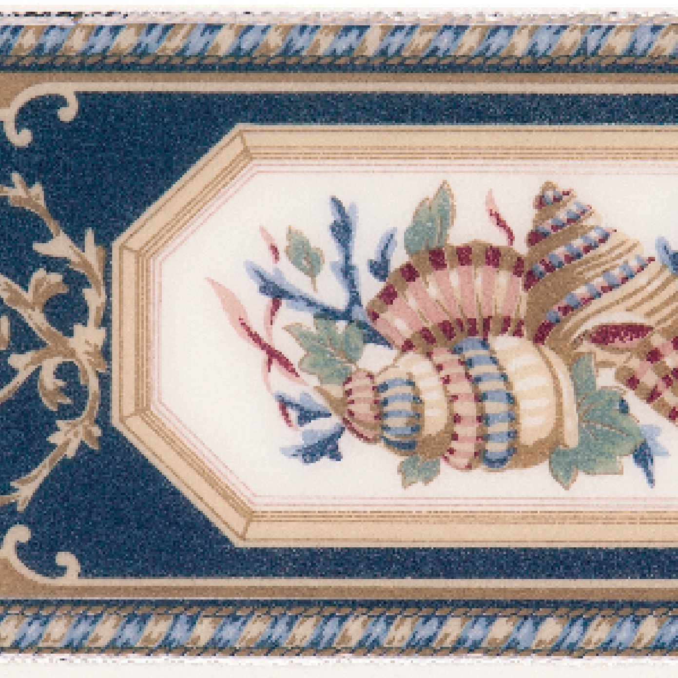 Display product Grand Elegance yacht club conchiglie su panna from manufacturer Petracer's Ceramics