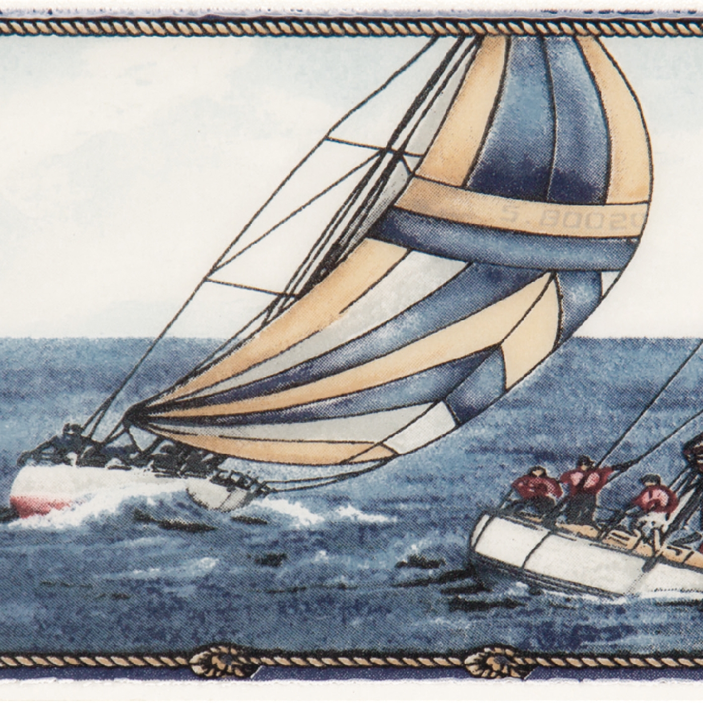 Display product Grand Elegance yacht club vele B from manufacturer Petracer's Ceramics