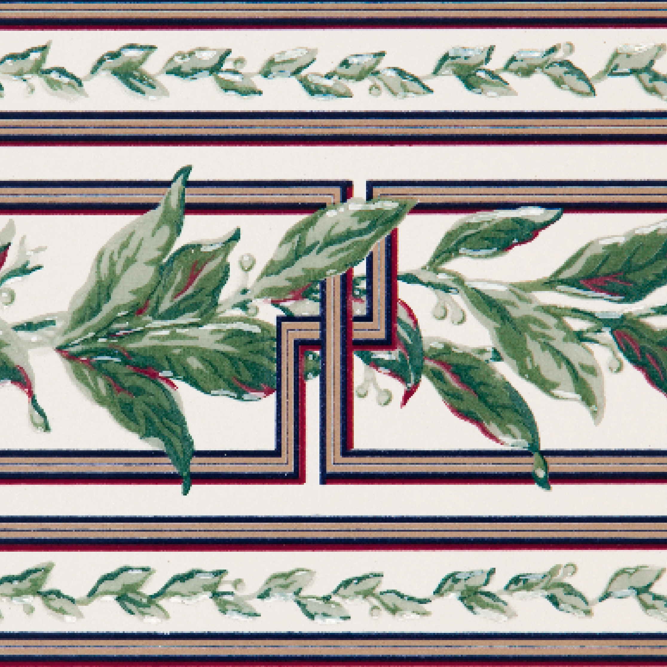Display product Grand Elegance fleures ficus su panna from manufacturer Petracer's Ceramics