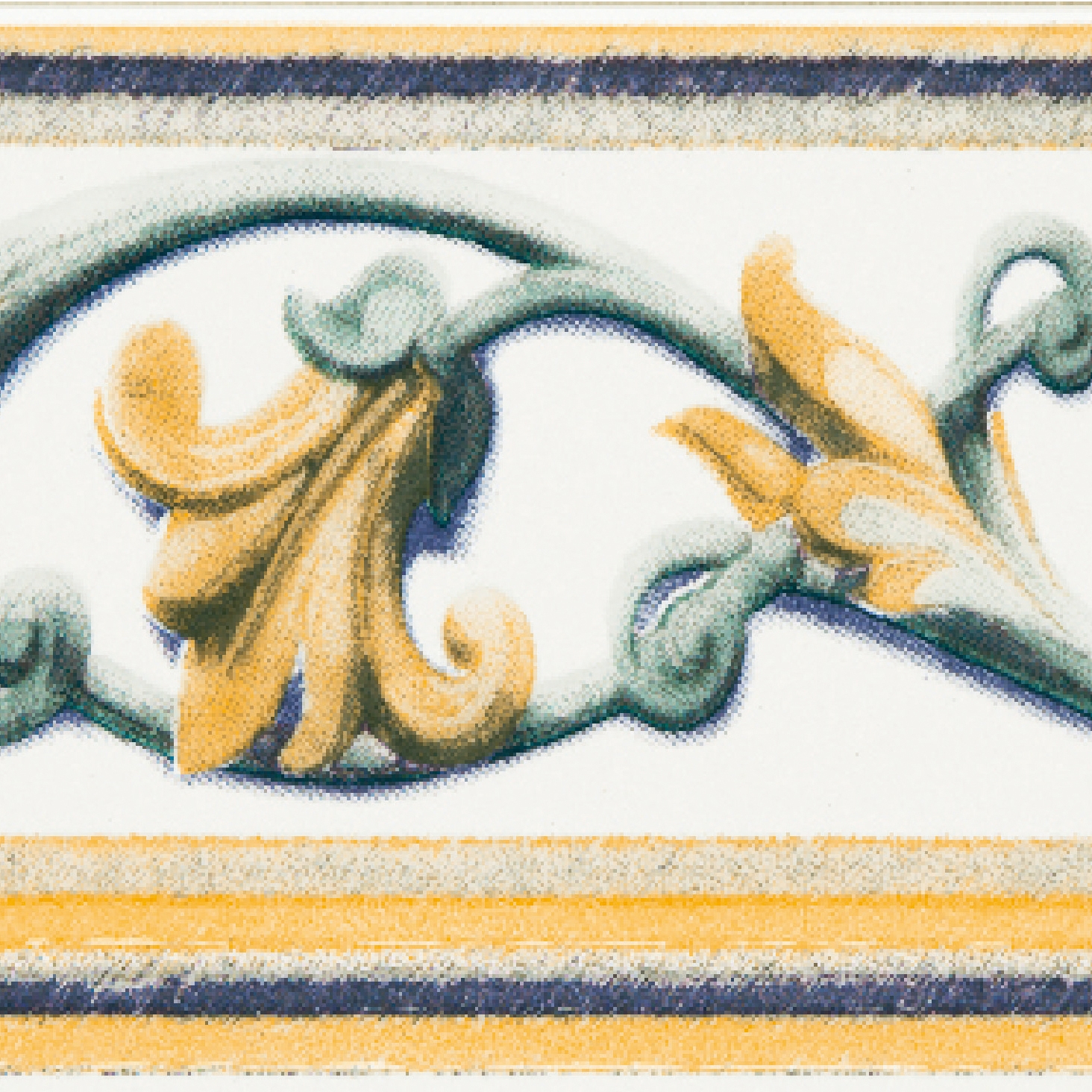 Display product Grand Elegance fleures giglio policromo su panna from manufacturer Petracer's Ceramics