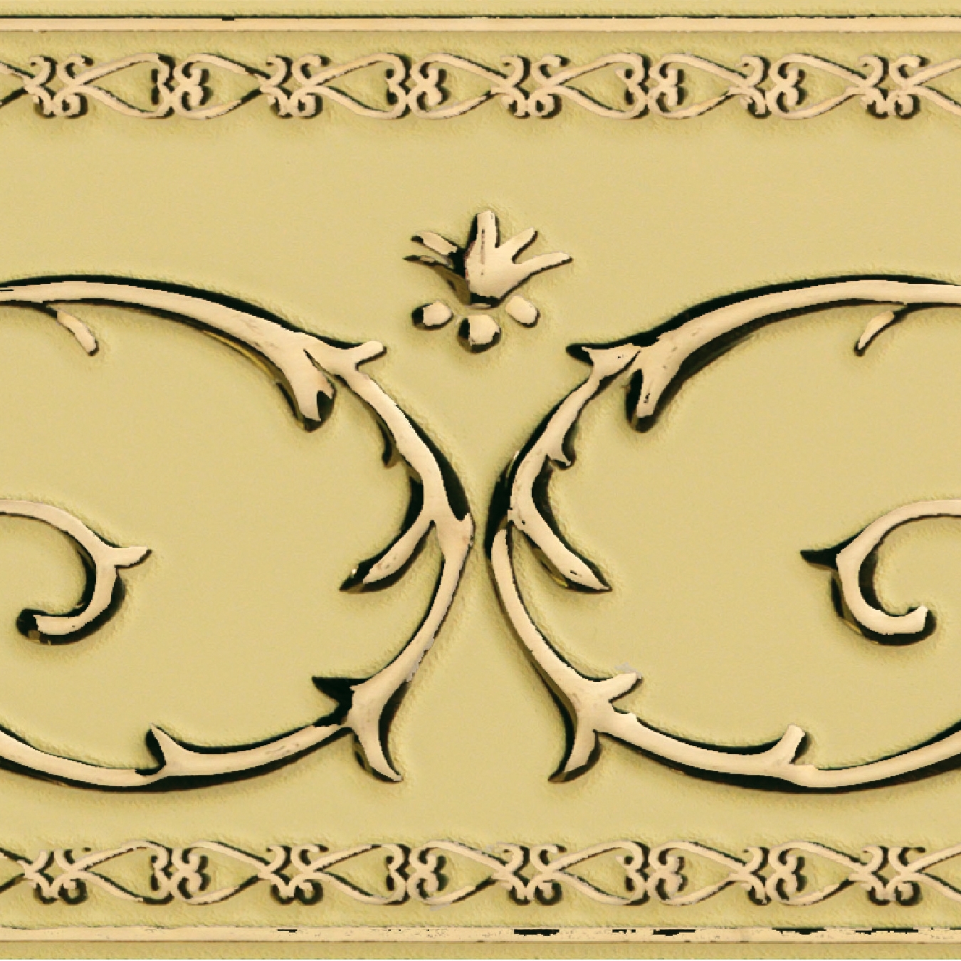 Display product Grand Elegance narciso B oro su crema from manufacturer Petracer's Ceramics