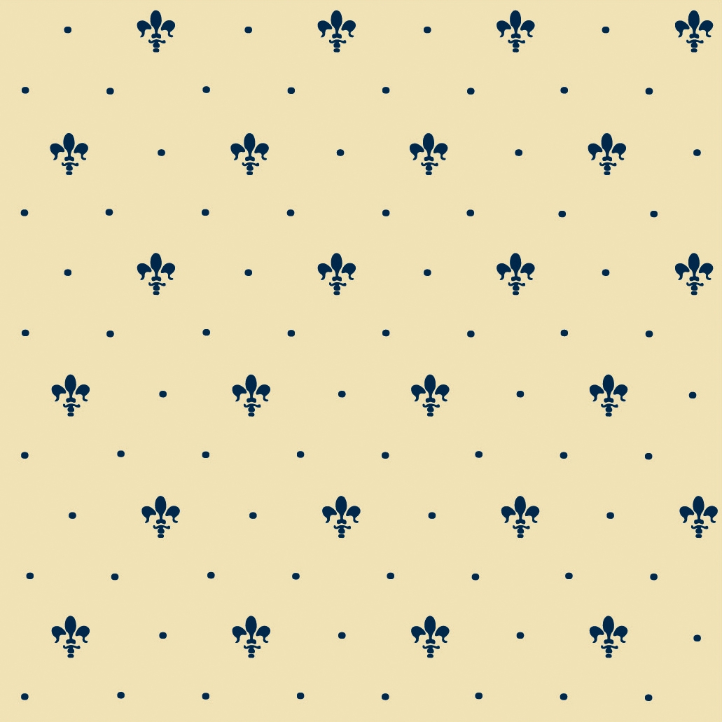 Display product Grand Elegance giglio blu su crema from manufacturer Petracer's Ceramics