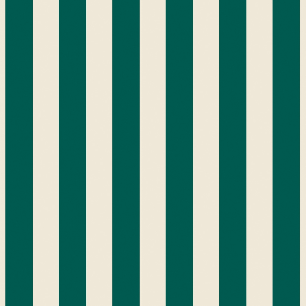 Display product Grand Elegance riga grande verde su panna from manufacturer Petracer's Ceramics