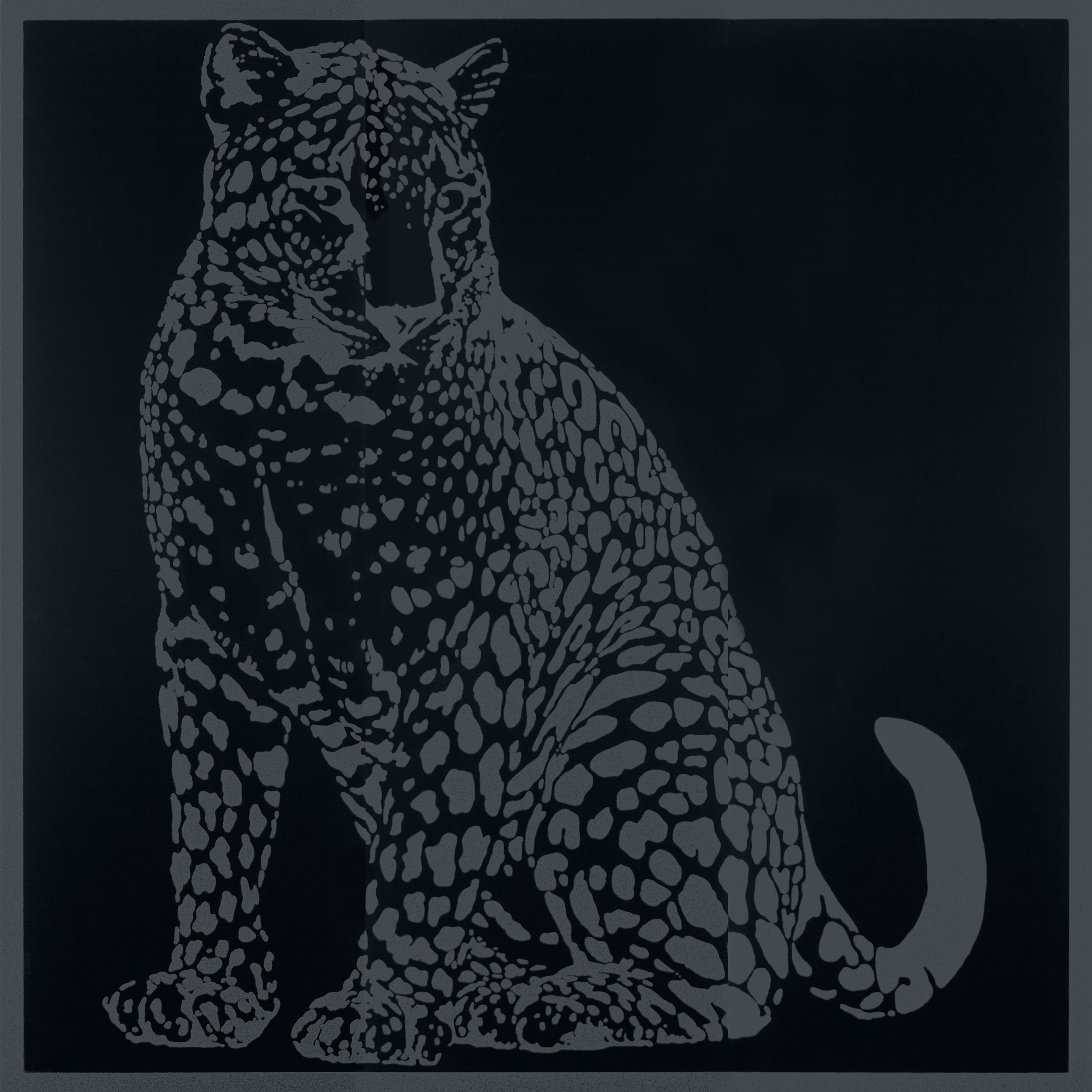 Mostra il prodotto Gran Galà leopardo seduto nero del produttore Petracer's Ceramics