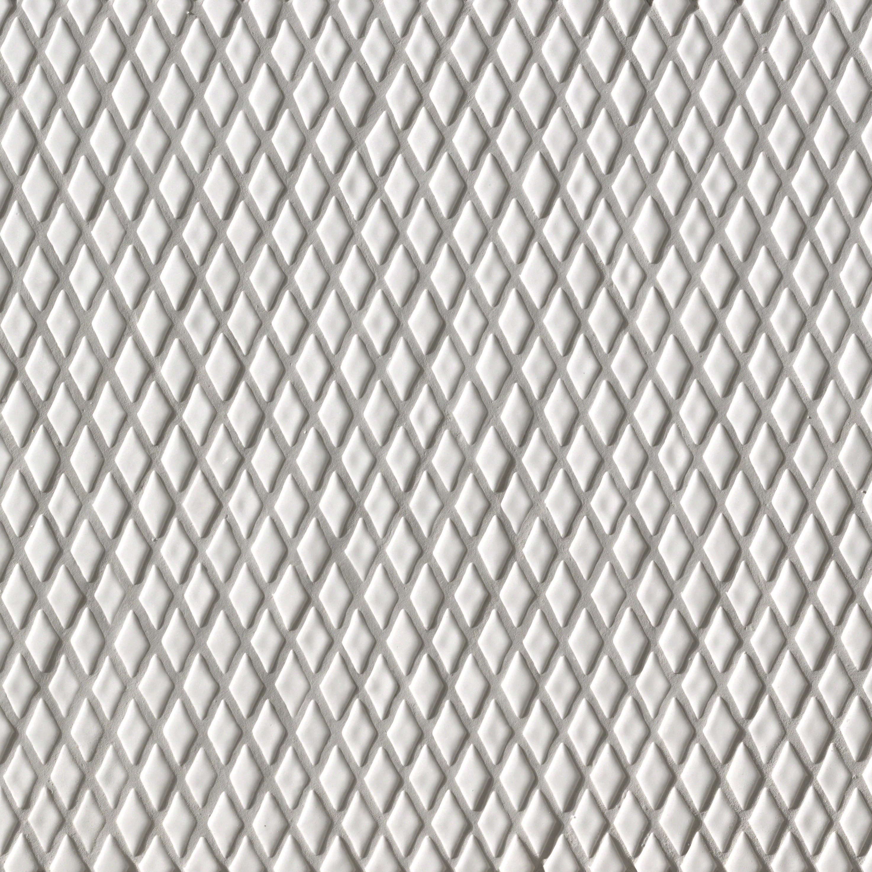 Vertoon produk Rhumbus bianco satinato van vervaardiger Petracer's Ceramics