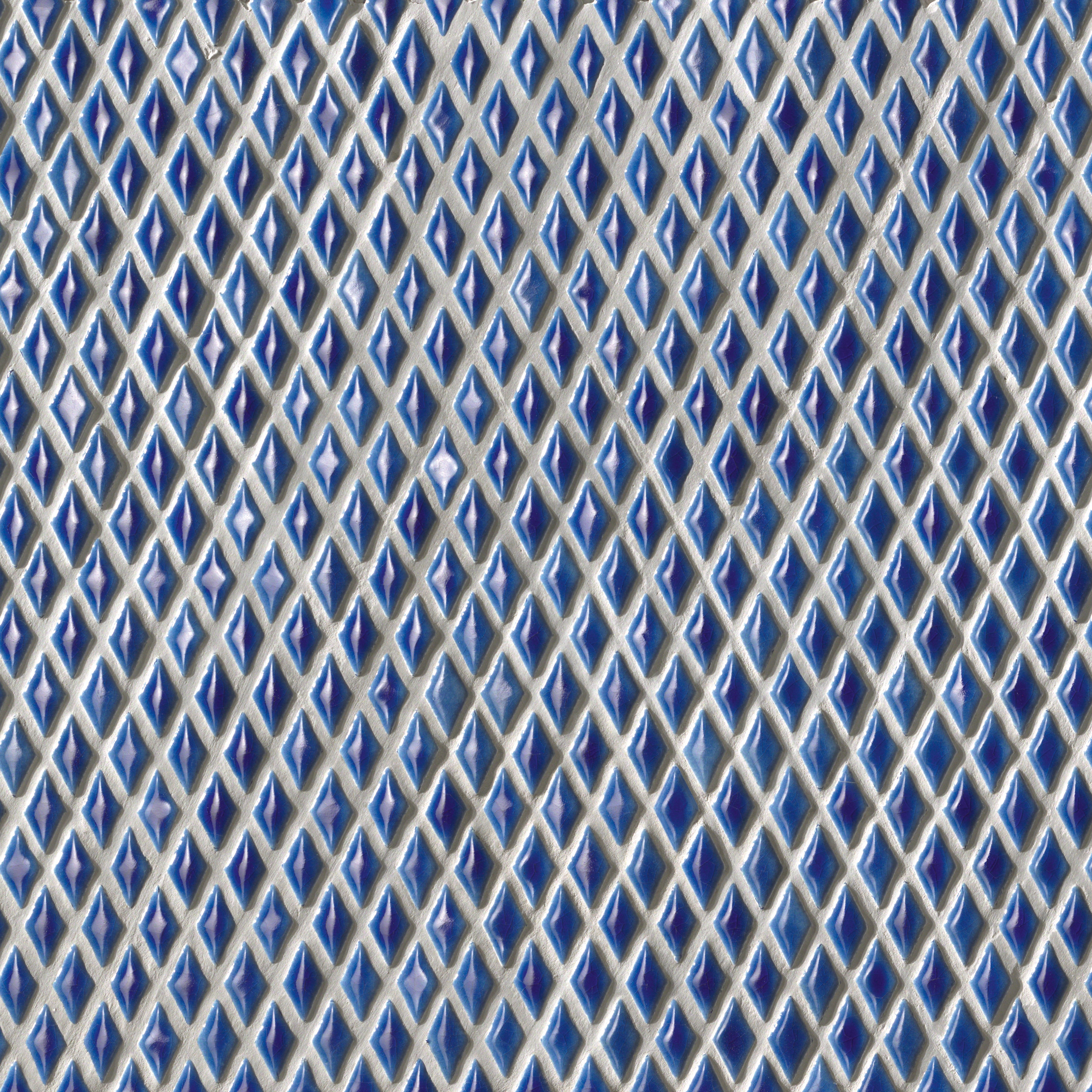 Vertoon produk Rhumbus blu oltremare van vervaardiger Petracer's Ceramics