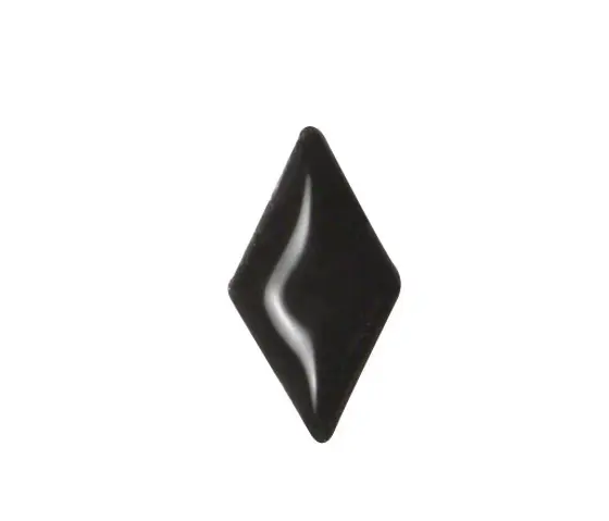 Petracer's Ceramics - Rhumbus nero lucido