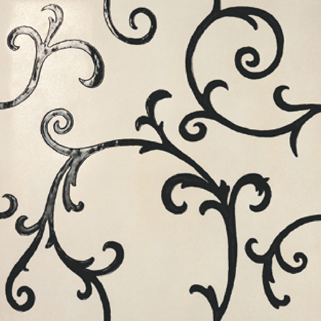 Display product Rinascimento Decorata avorio lava from manufacturer Petracer's Ceramics