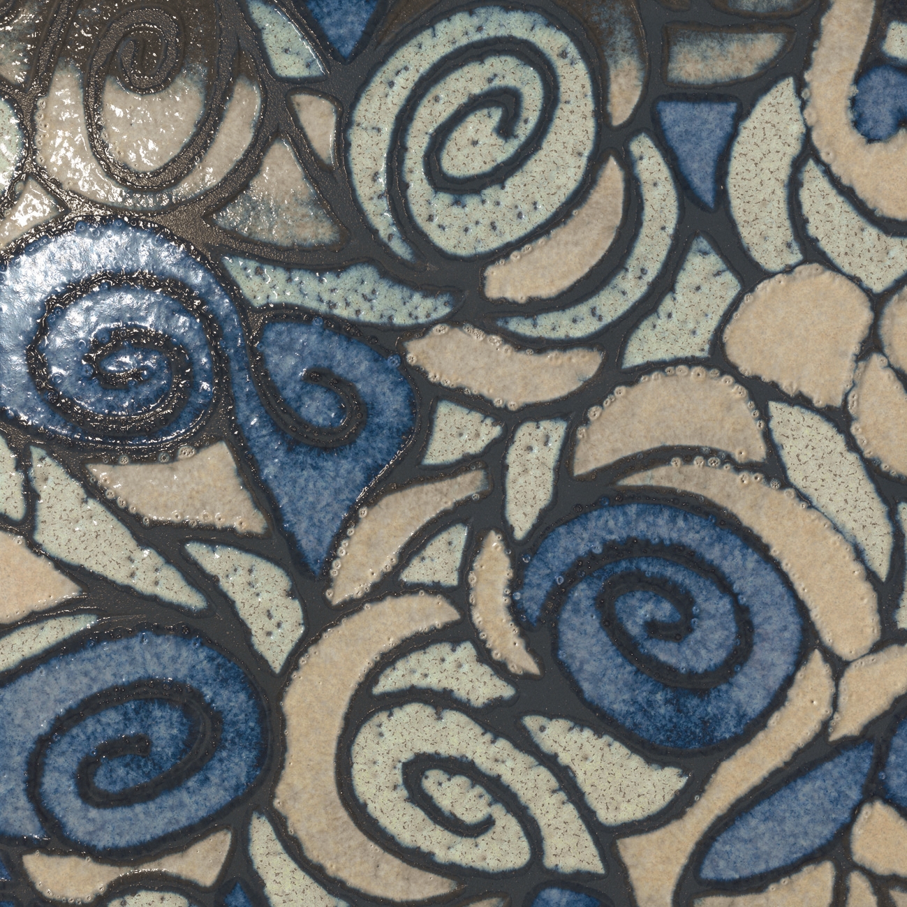 Vertoon produk Tango amore su fondo blu van vervaardiger Petracer's Ceramics