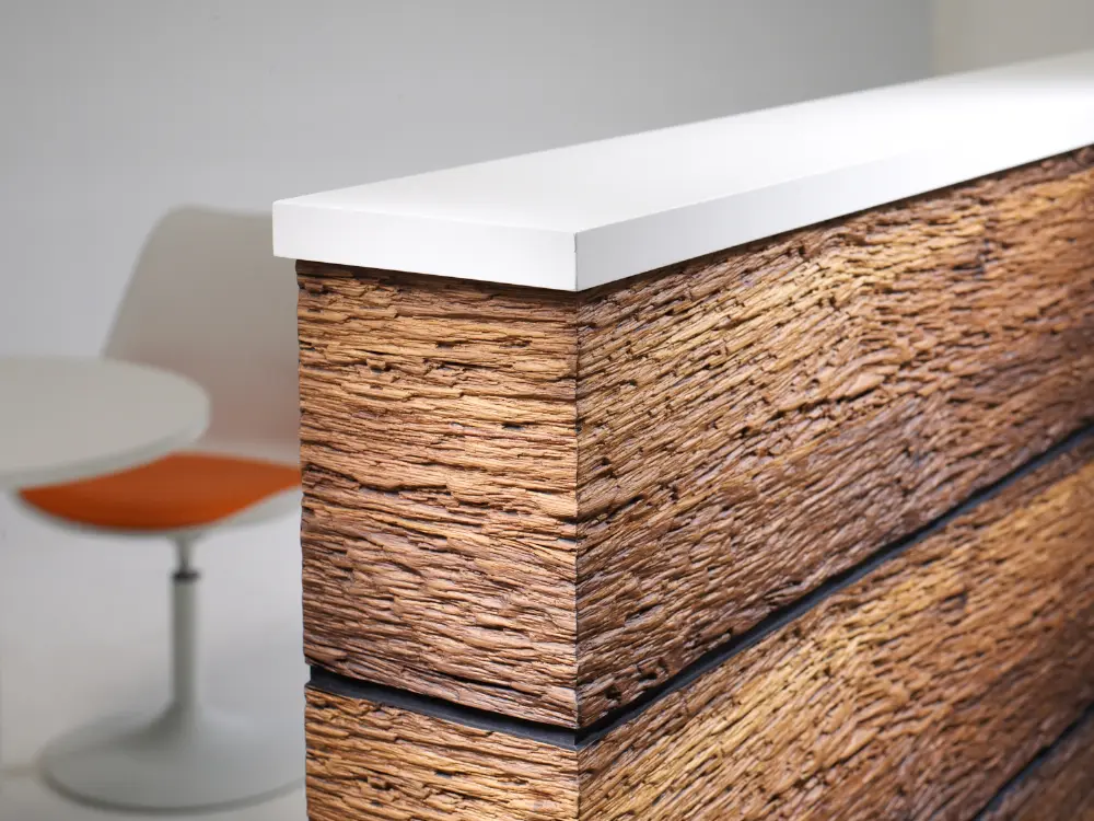 VD Holz in Form - Borke Antique grey