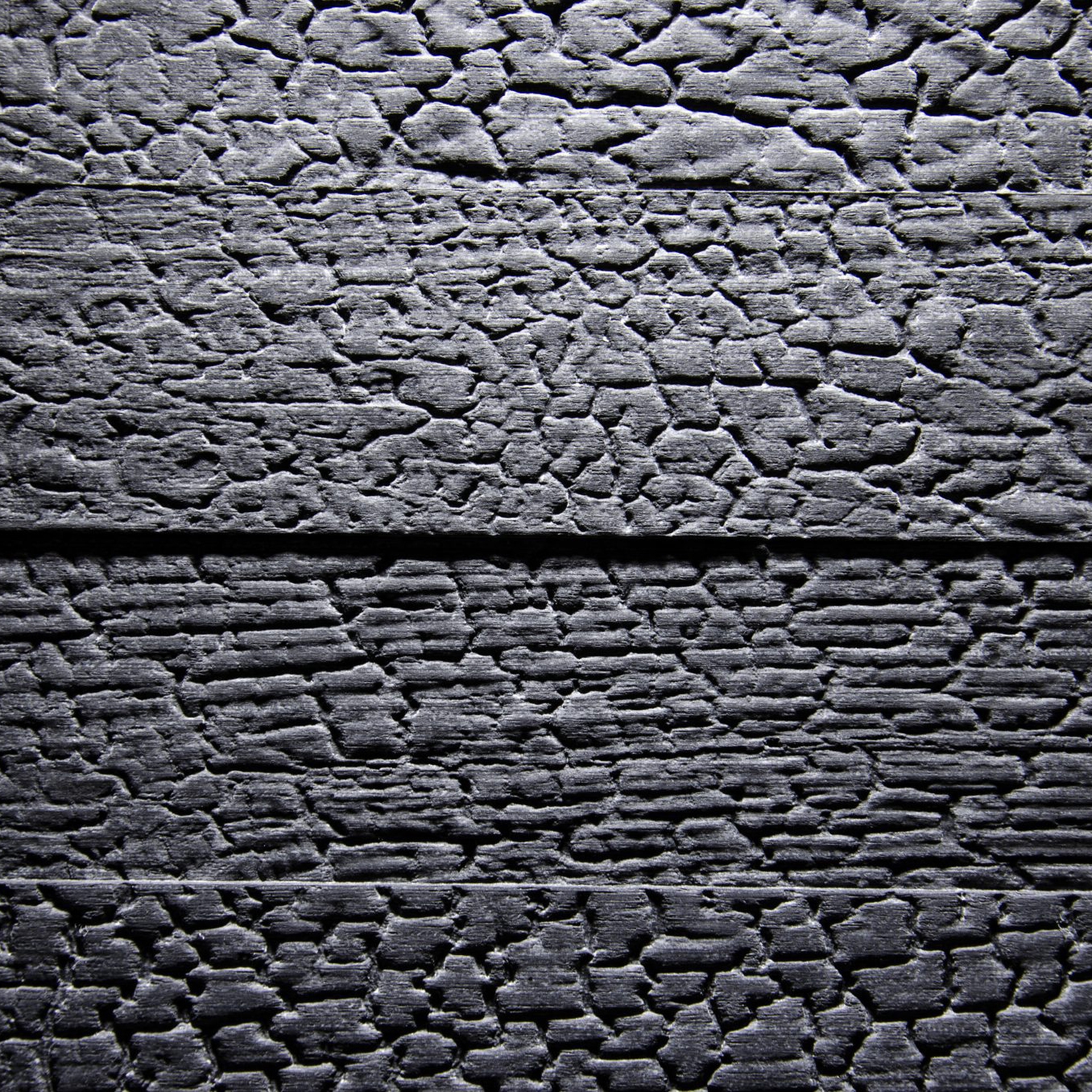 Display product Flamed Wood Fineline Black Ash optic lacquered from manufacturer VD Holz in Form
