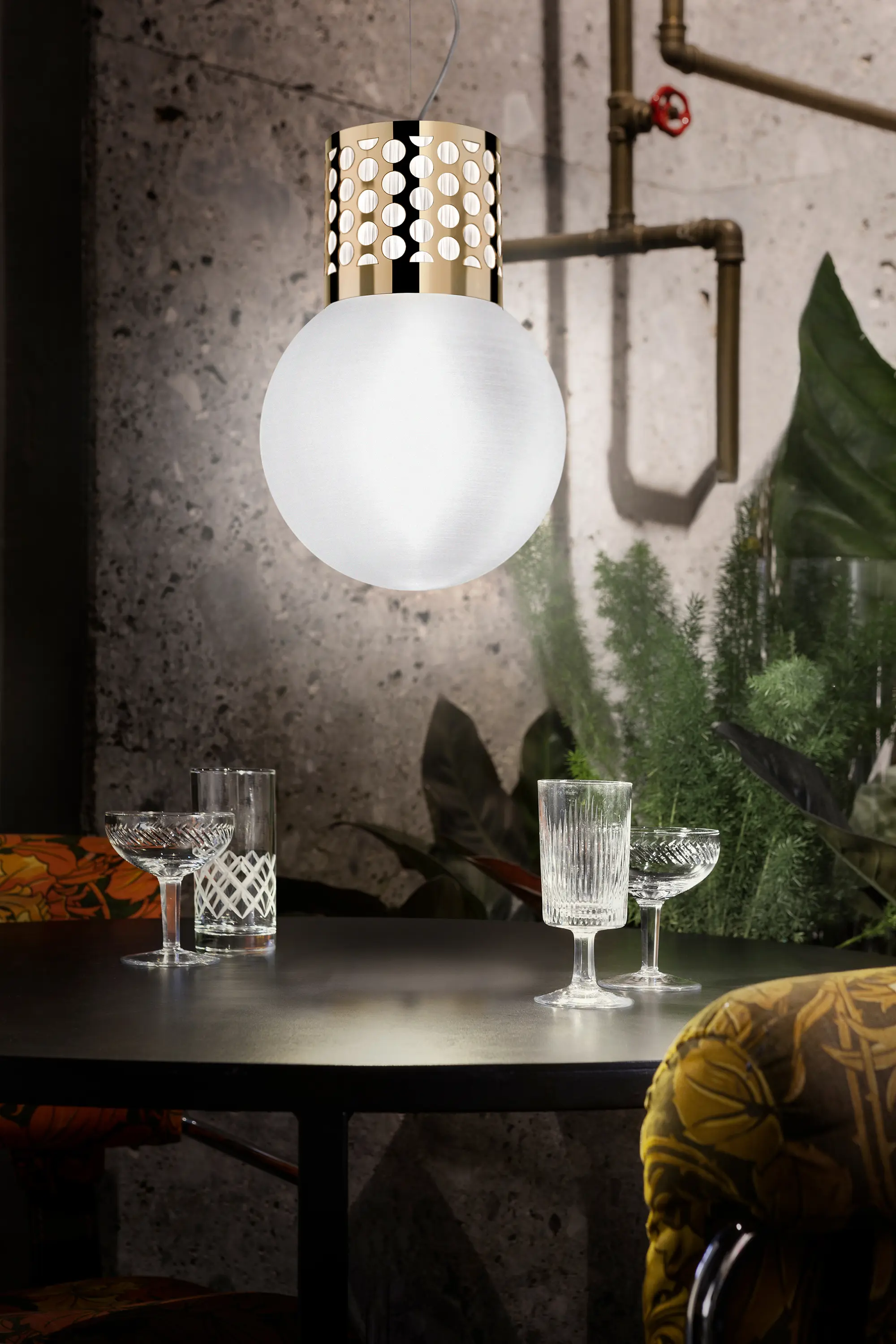 Slamp - Atmosfera Table Medium | Pewter