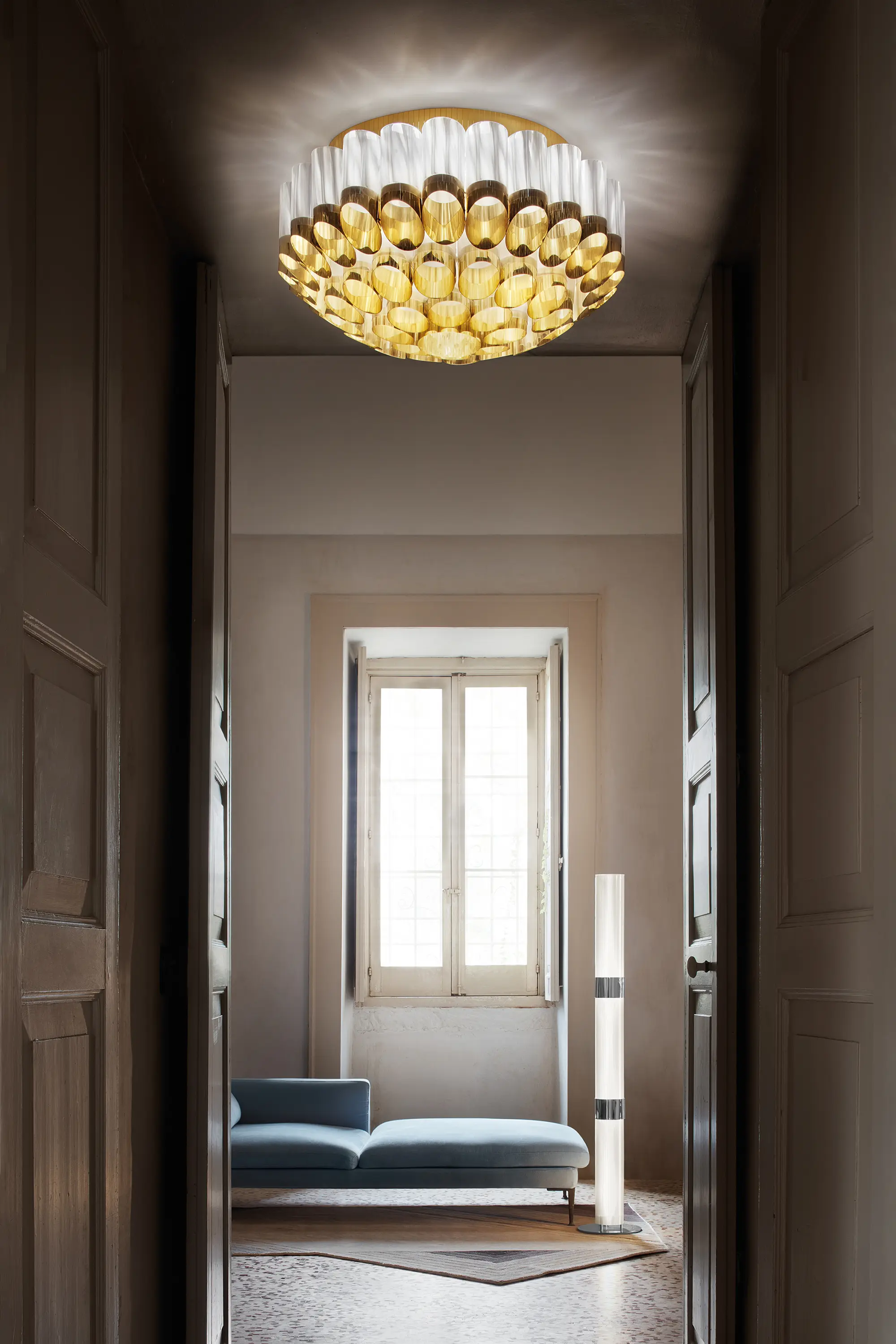 Slamp - Odeon 65 Ceiling | Gold