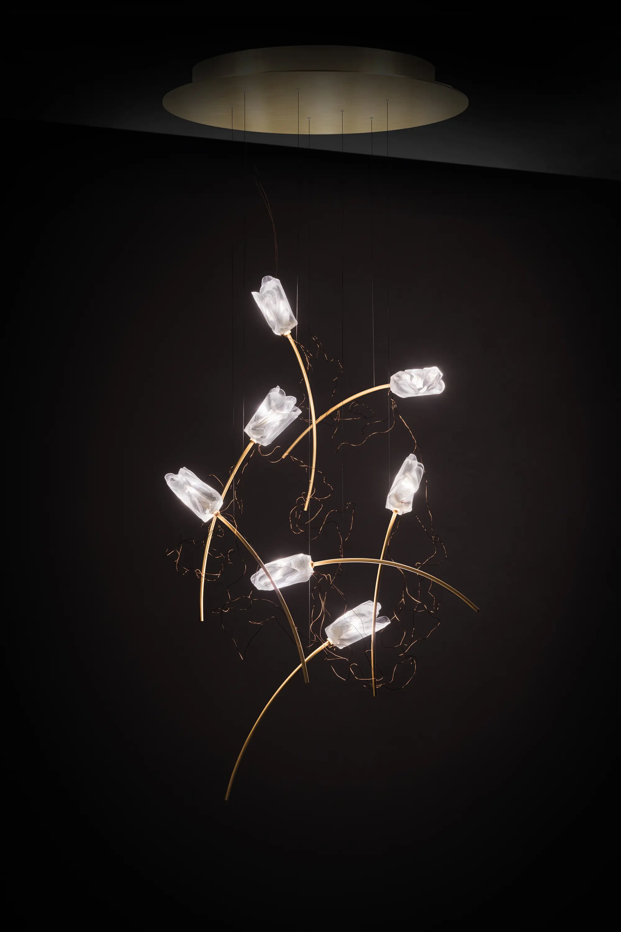 Slamp - Tulip Battery | Black Base