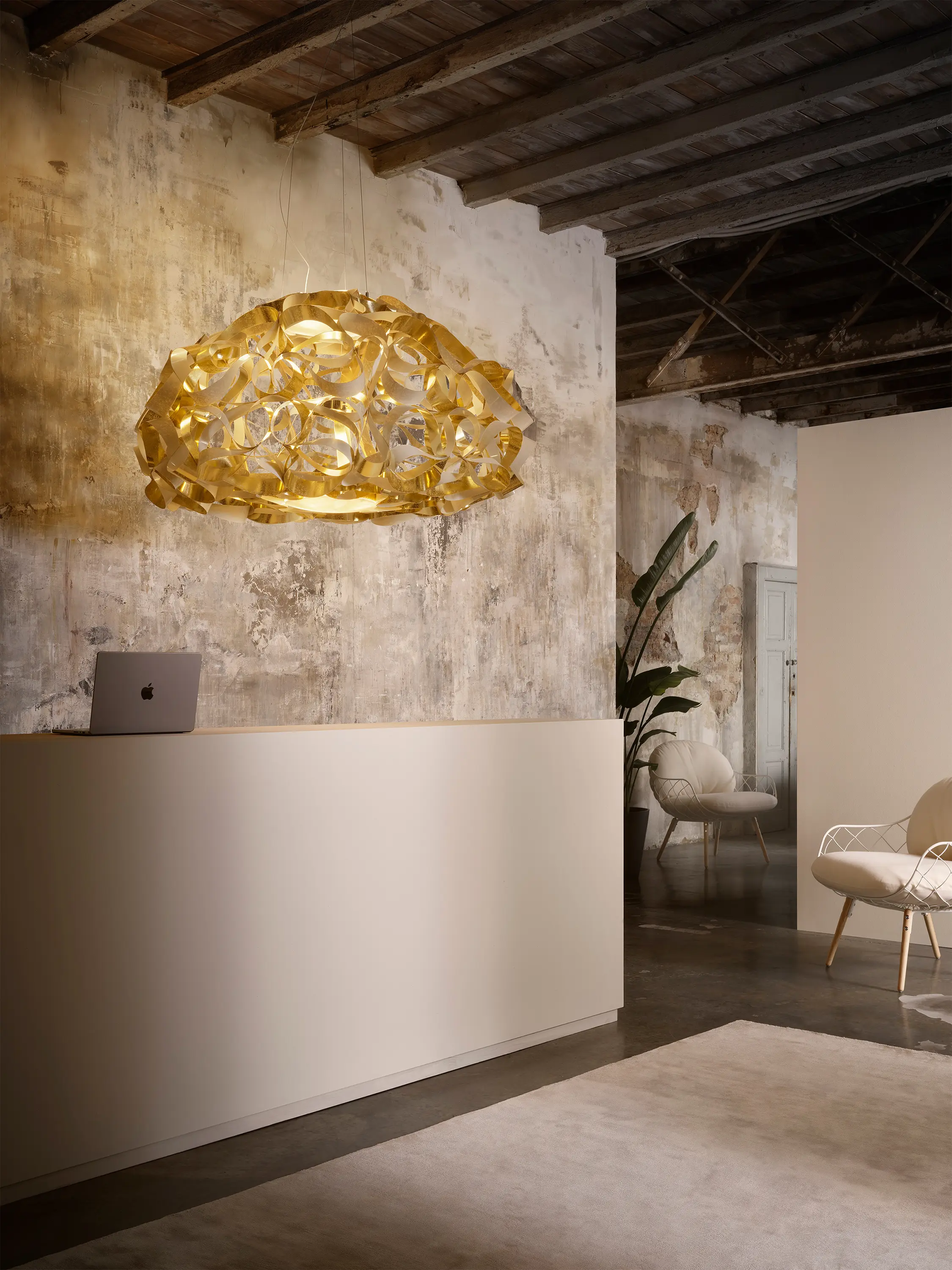 Slamp - Quatinca Suspension 75 | Gold