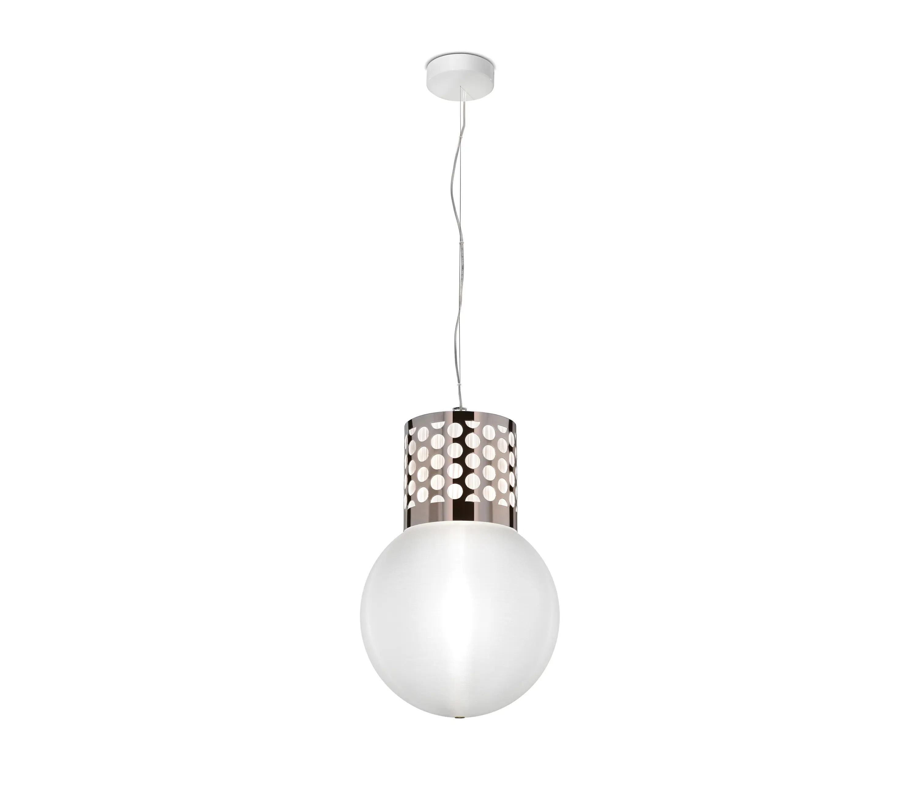 Slamp - Atmosfera Suspension | Pewter