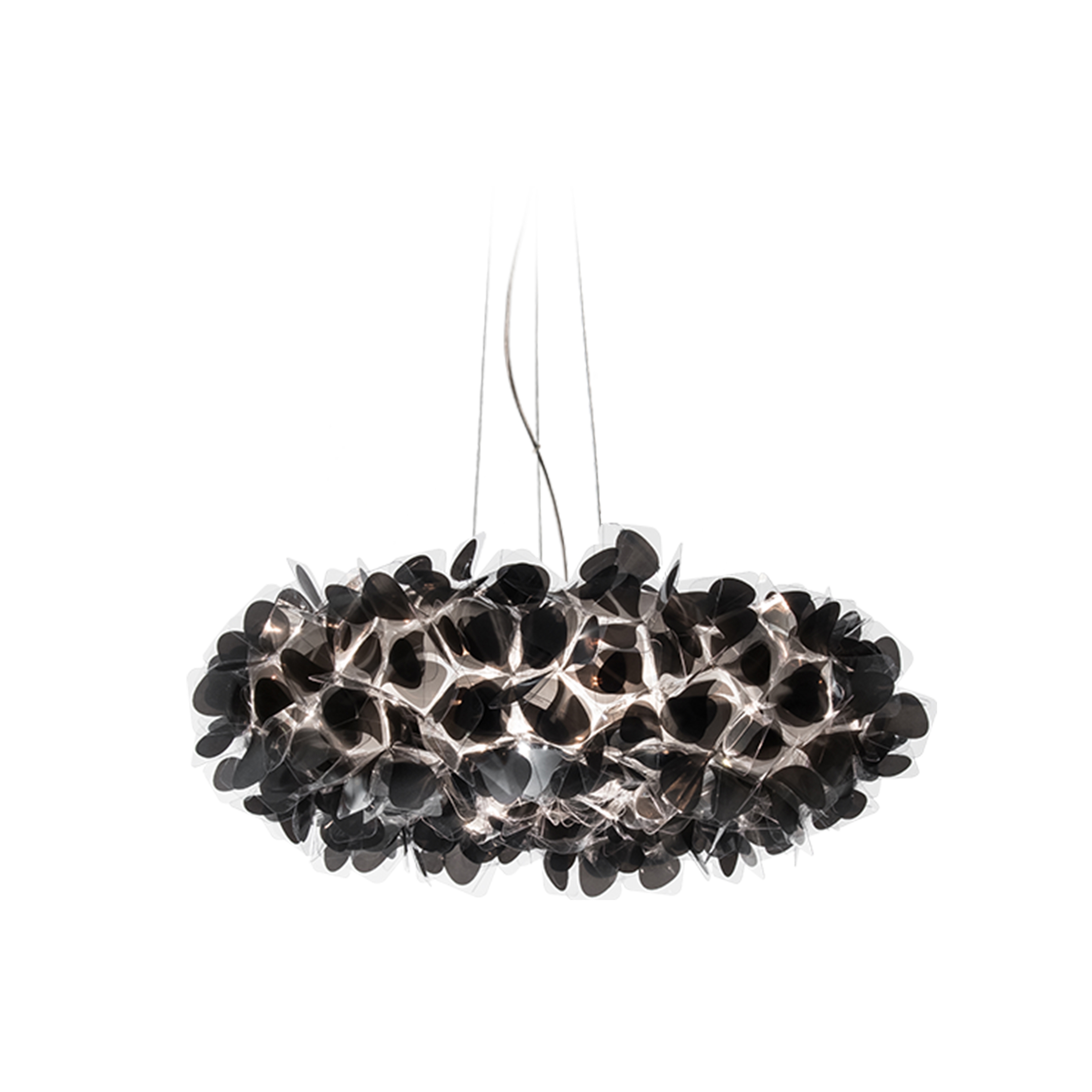 Mostra il prodotto Clizia Suspension Large | Mama Non Mama Black | Transparent Wire del produttore Slamp