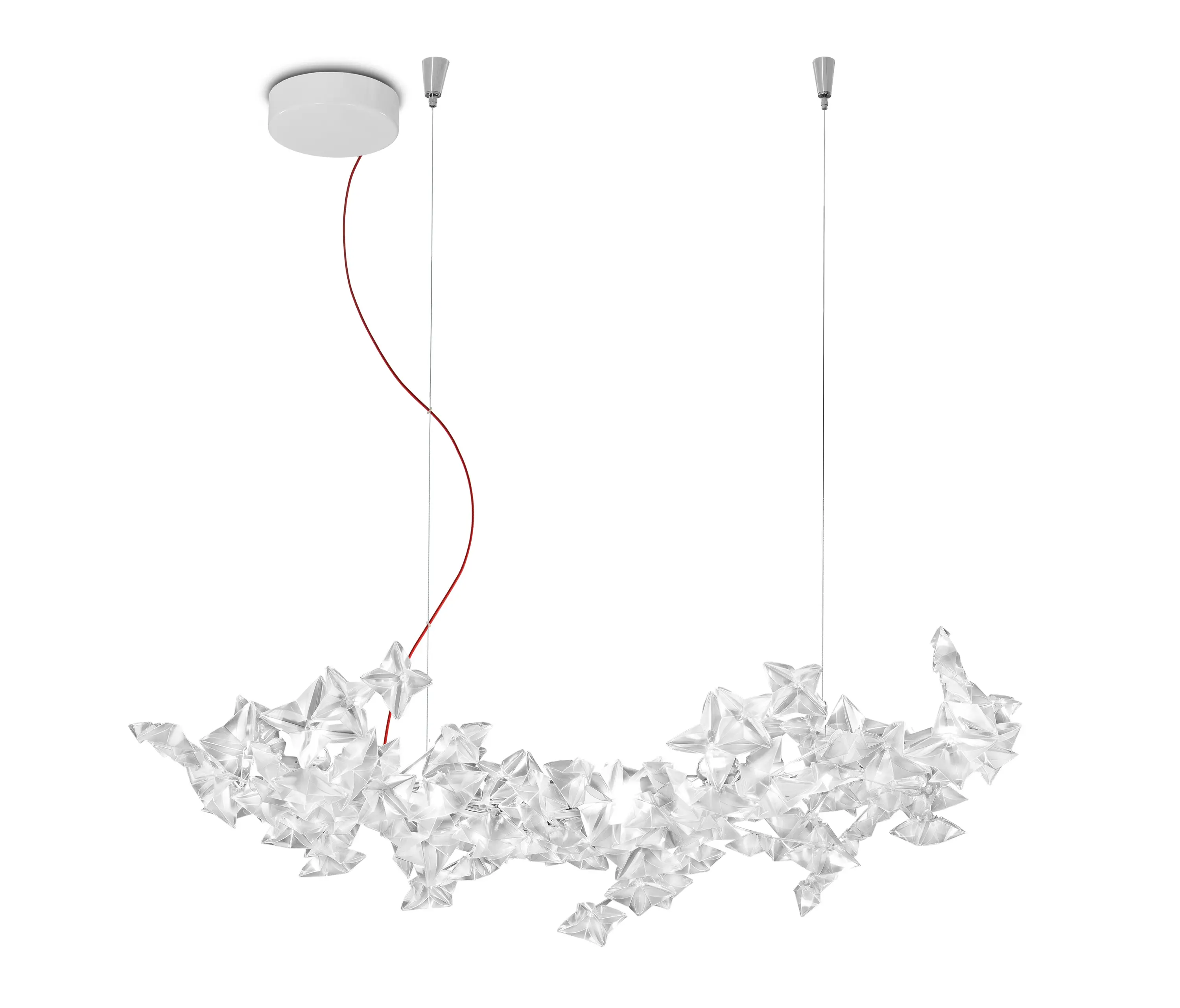 Slamp - Hanami Suspension Large | Red Wire