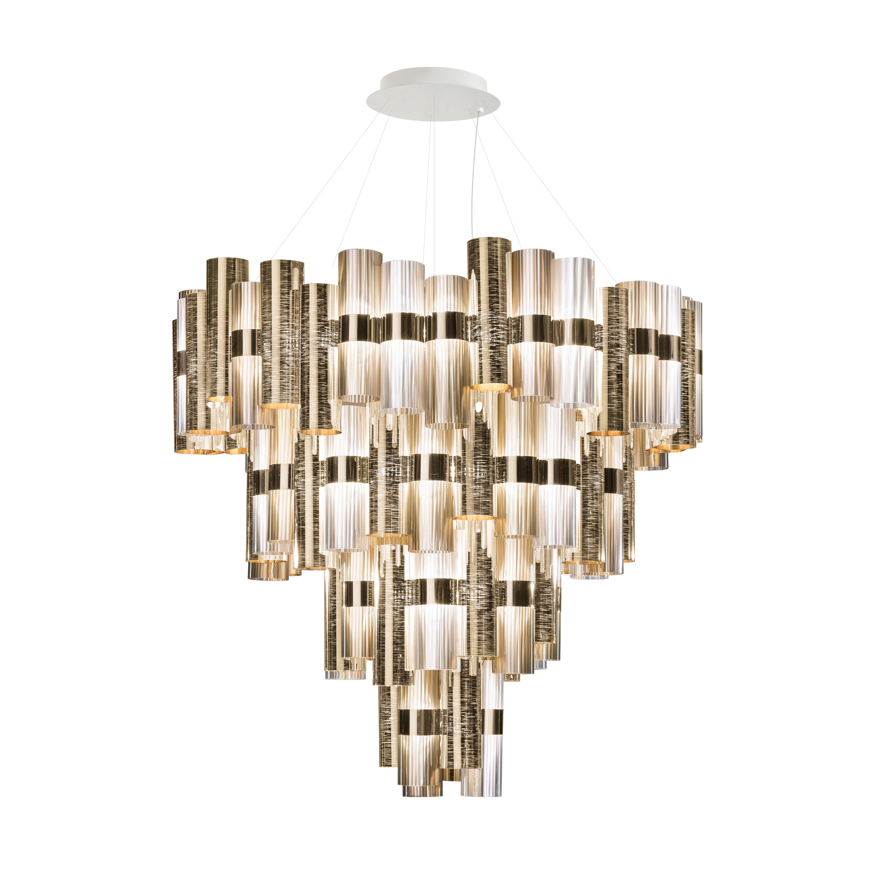 Mostra il prodotto La Lollona 4 Suspension | Gold del produttore Slamp
