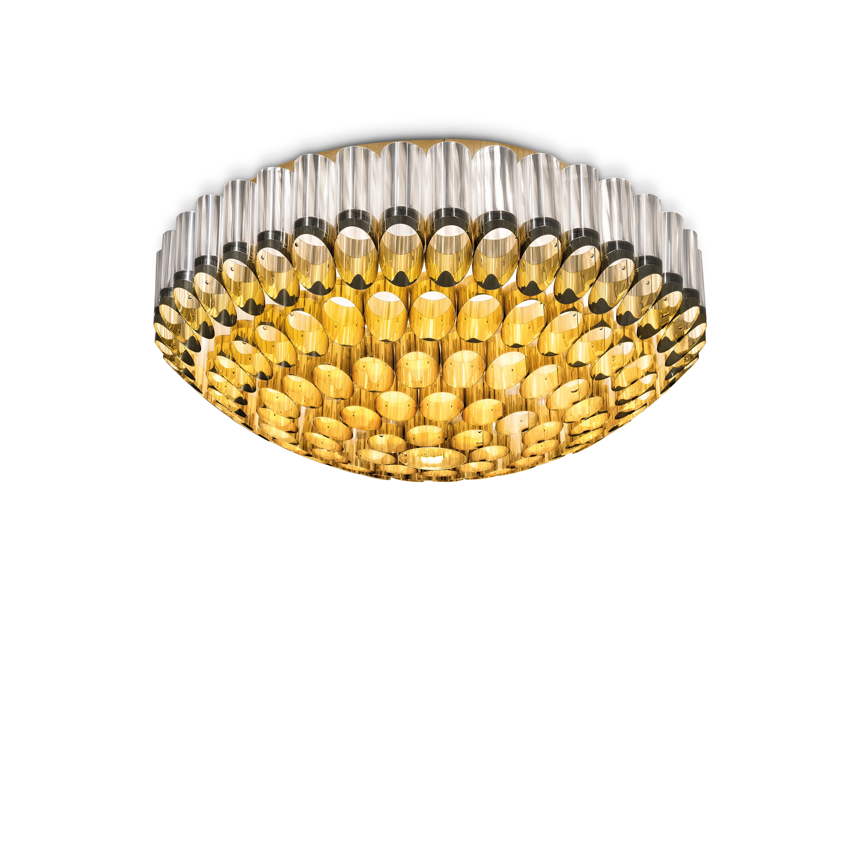 Mostra il prodotto Odeon 100 Ceiling | Gold del produttore Slamp
