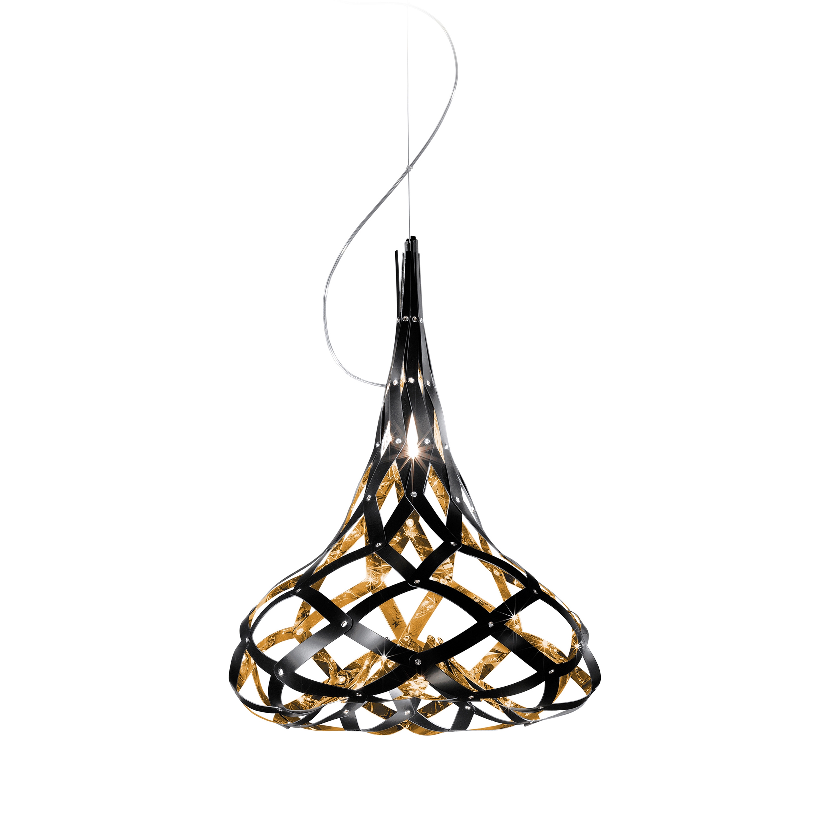 Produkt Supermorgana Suspension | Gold/Black des Herstellers Slamp anzeigen