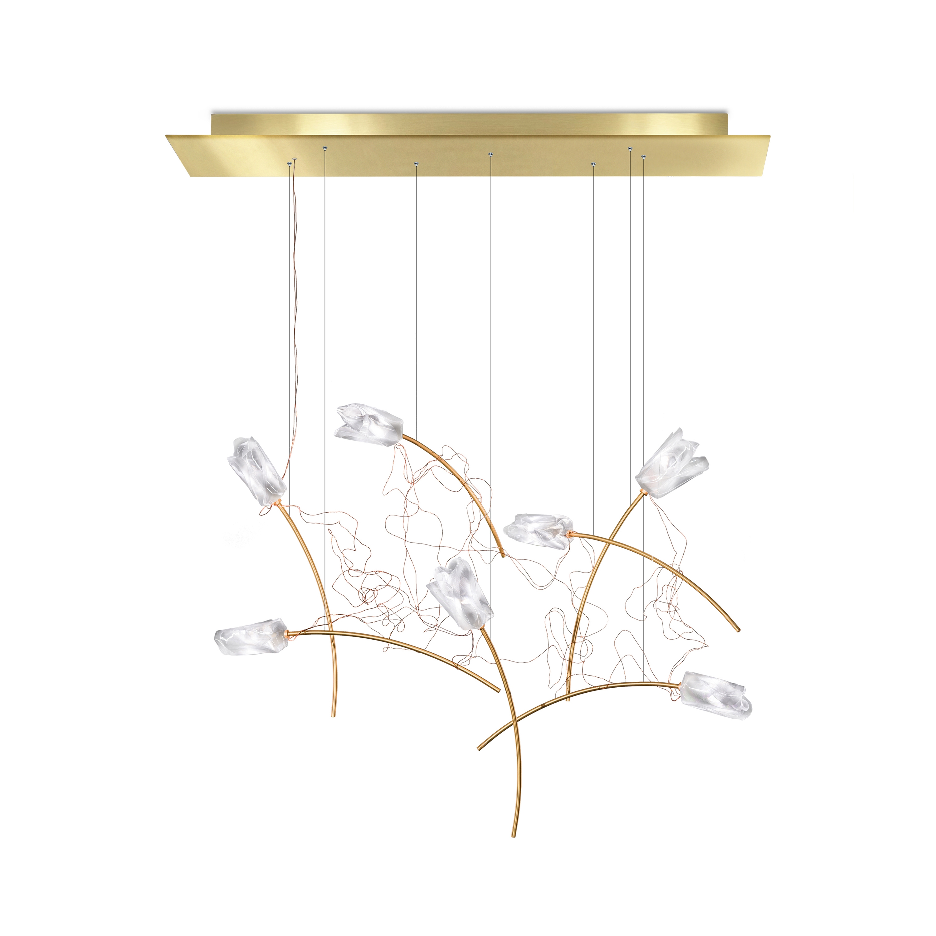 Produkt Tulip 7 Linear Suspension des Herstellers Slamp anzeigen