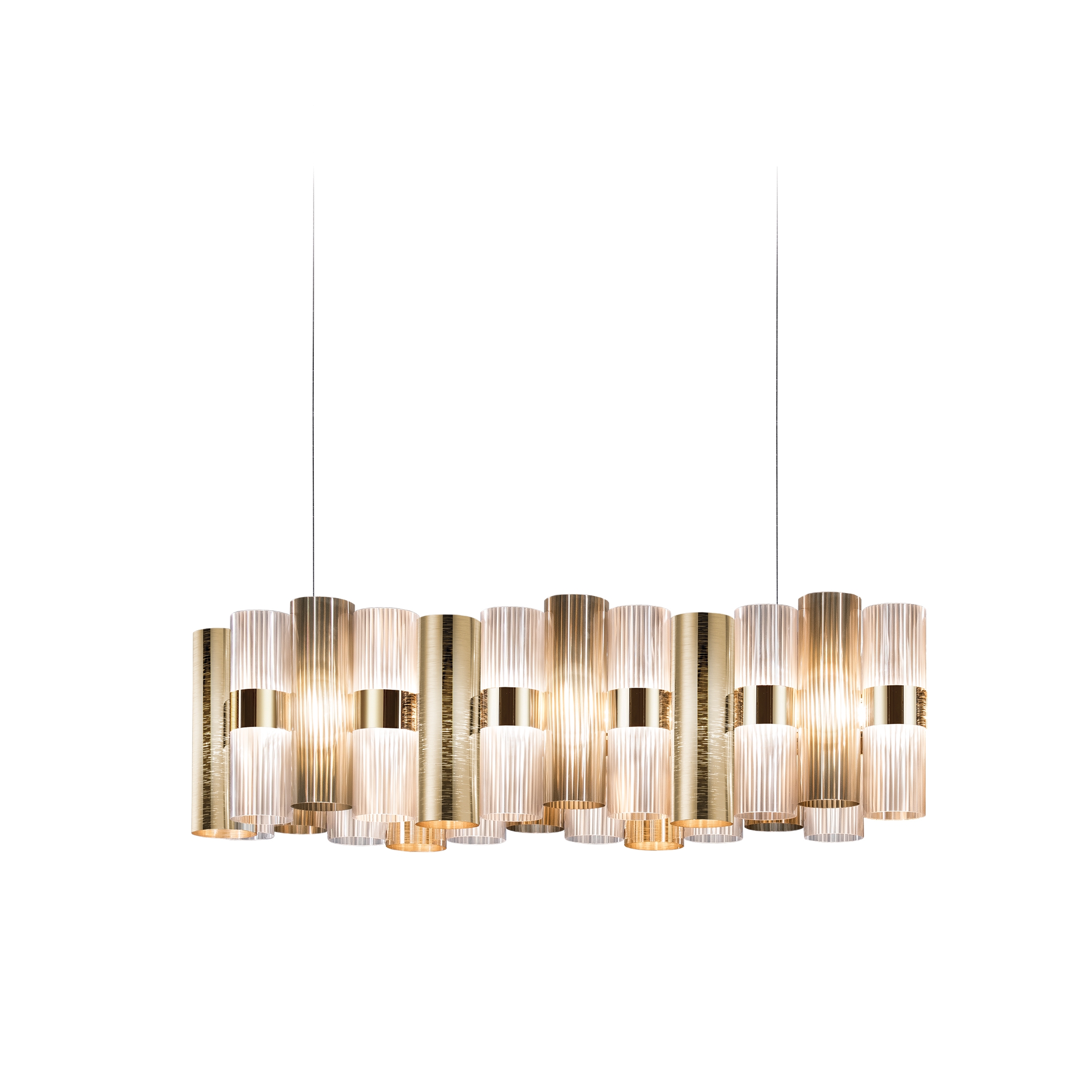 Mostra il prodotto La Lollo Linear 100 | Gold del produttore Slamp