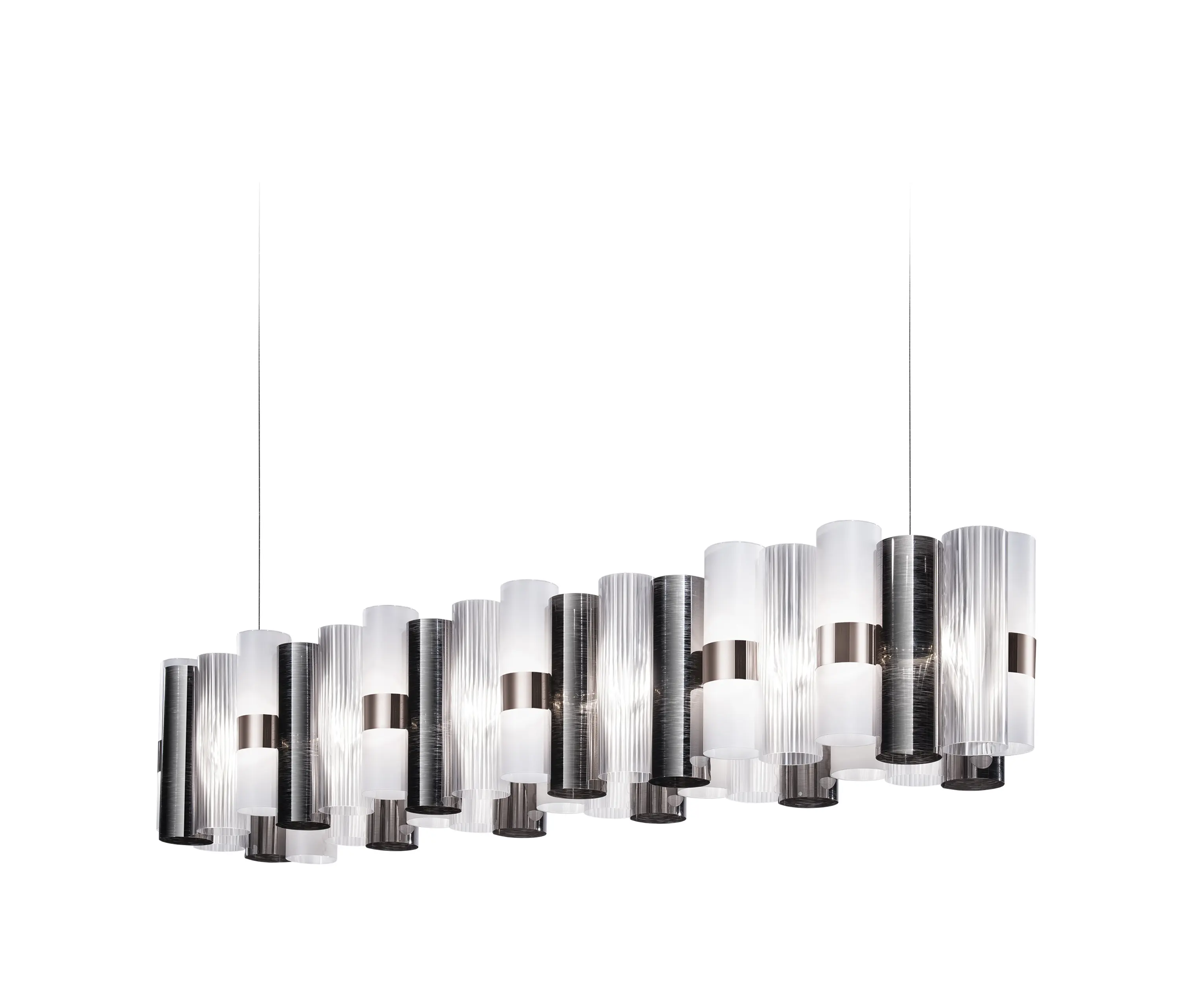 Slamp - La Lollo Linear 140 | Pewter