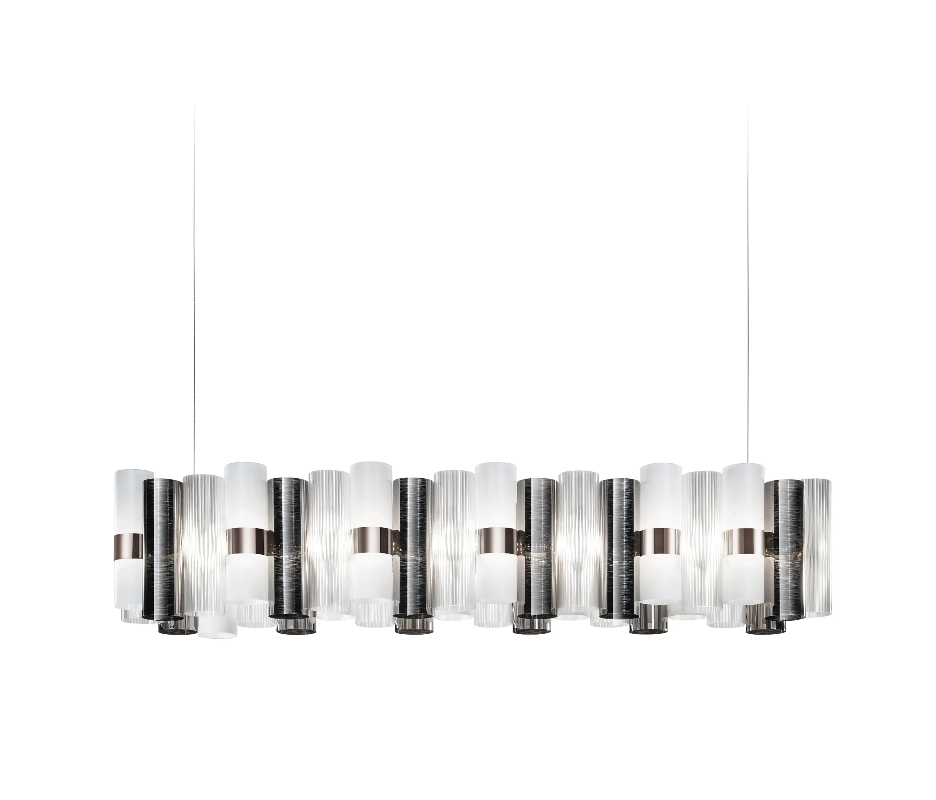 Slamp - La Lollo Linear 140 | Pewter